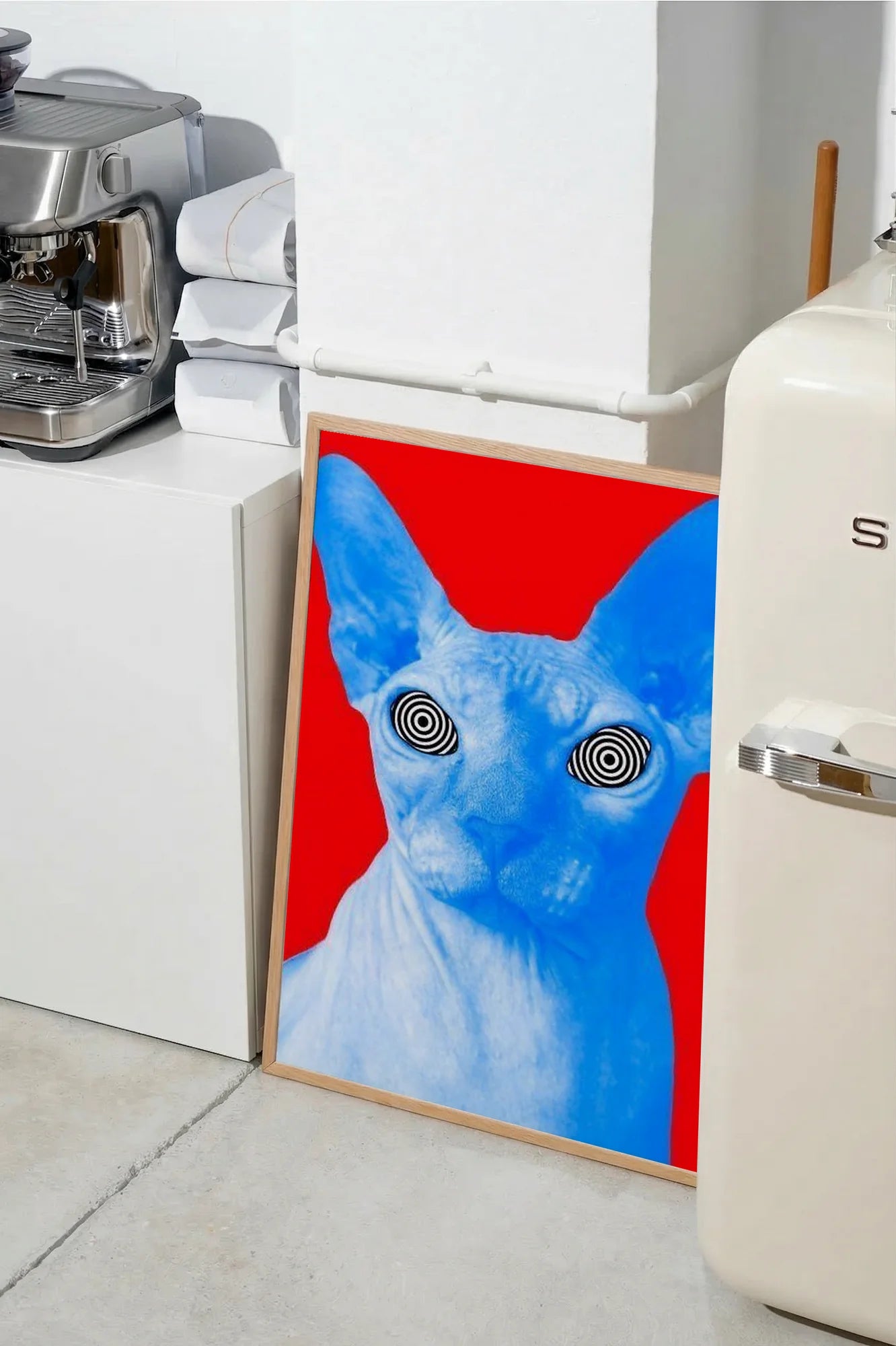 Red Spirals of Blue - SMEG