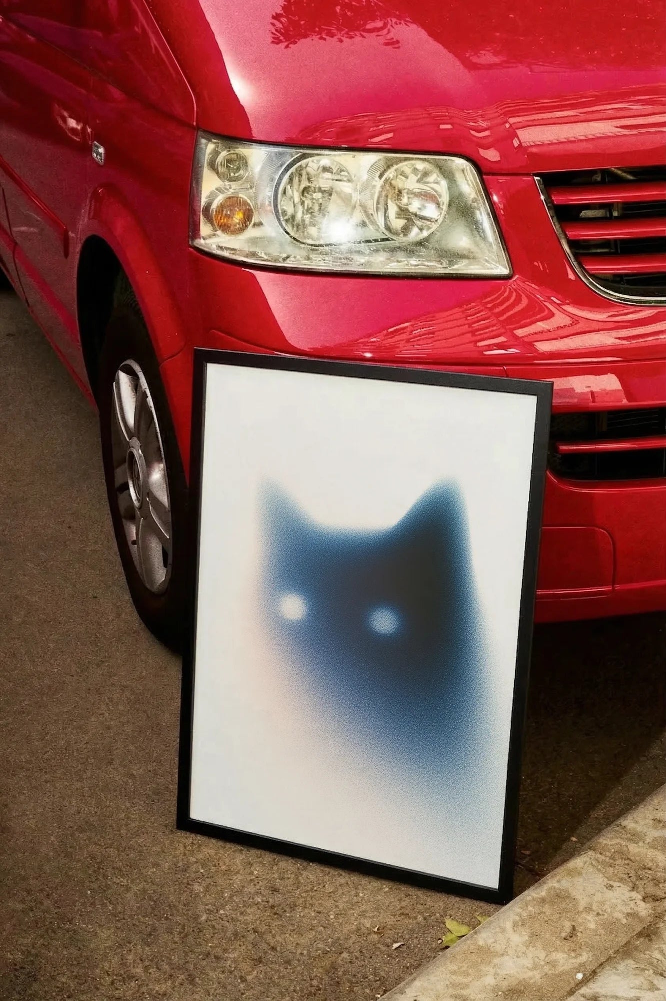 Silent Gaze - carmockup