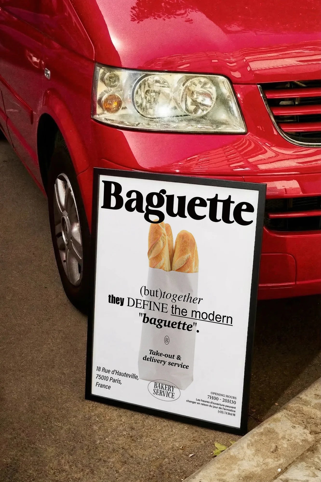 Bread's Silent Promise - carmockup