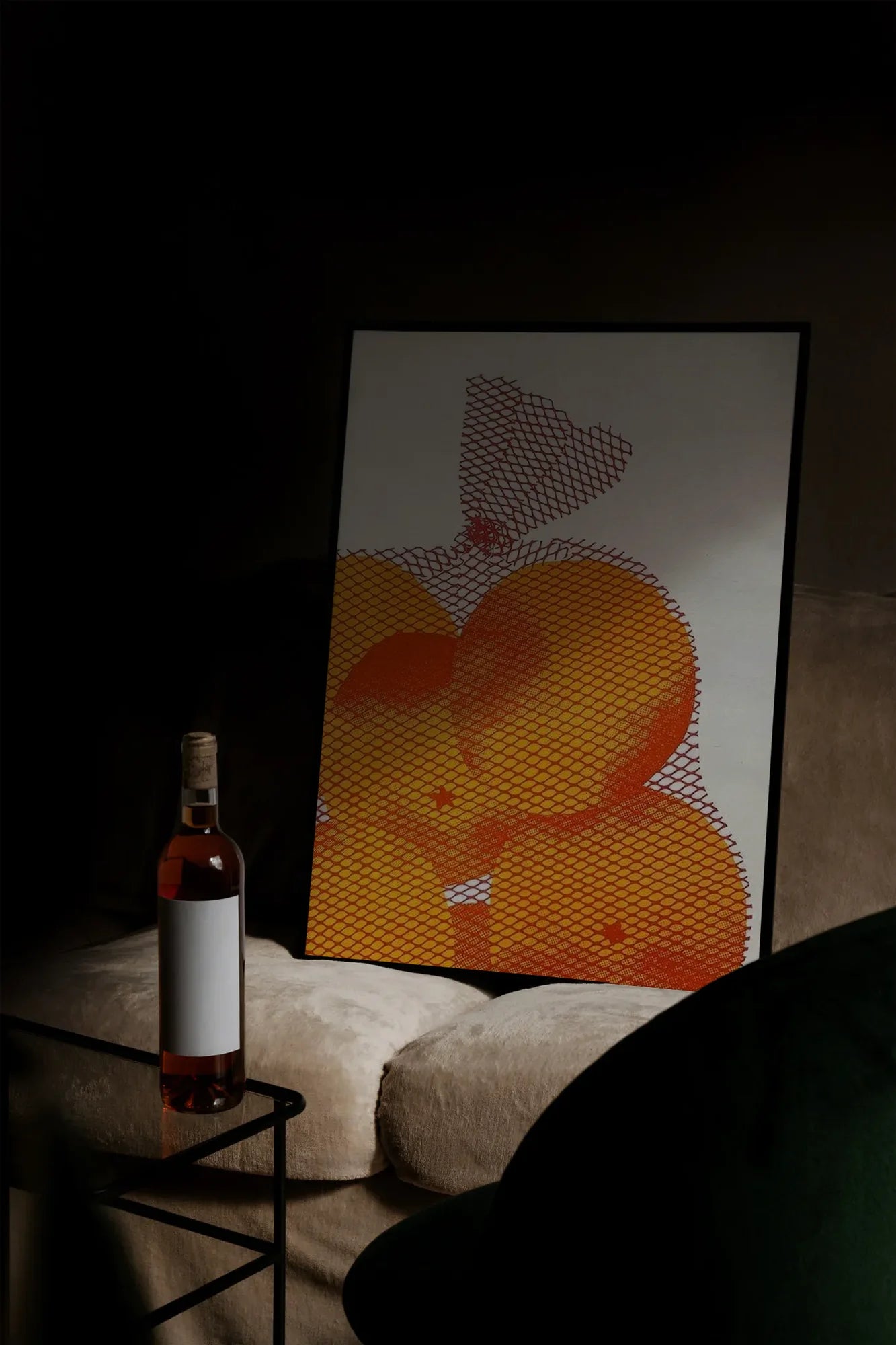 Orange Mesh - mockupsofa-dark