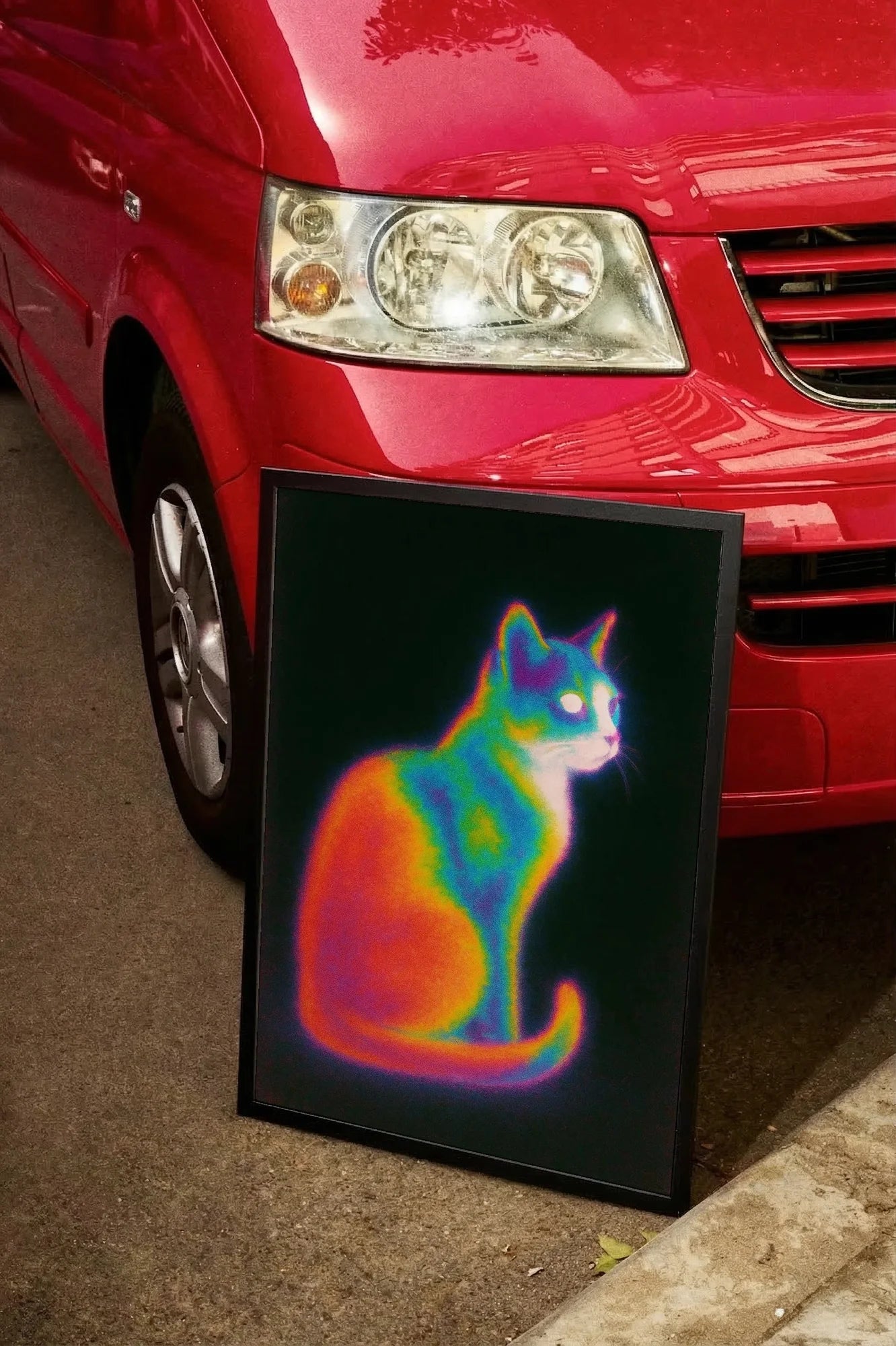 Spectral Feline - carmockup