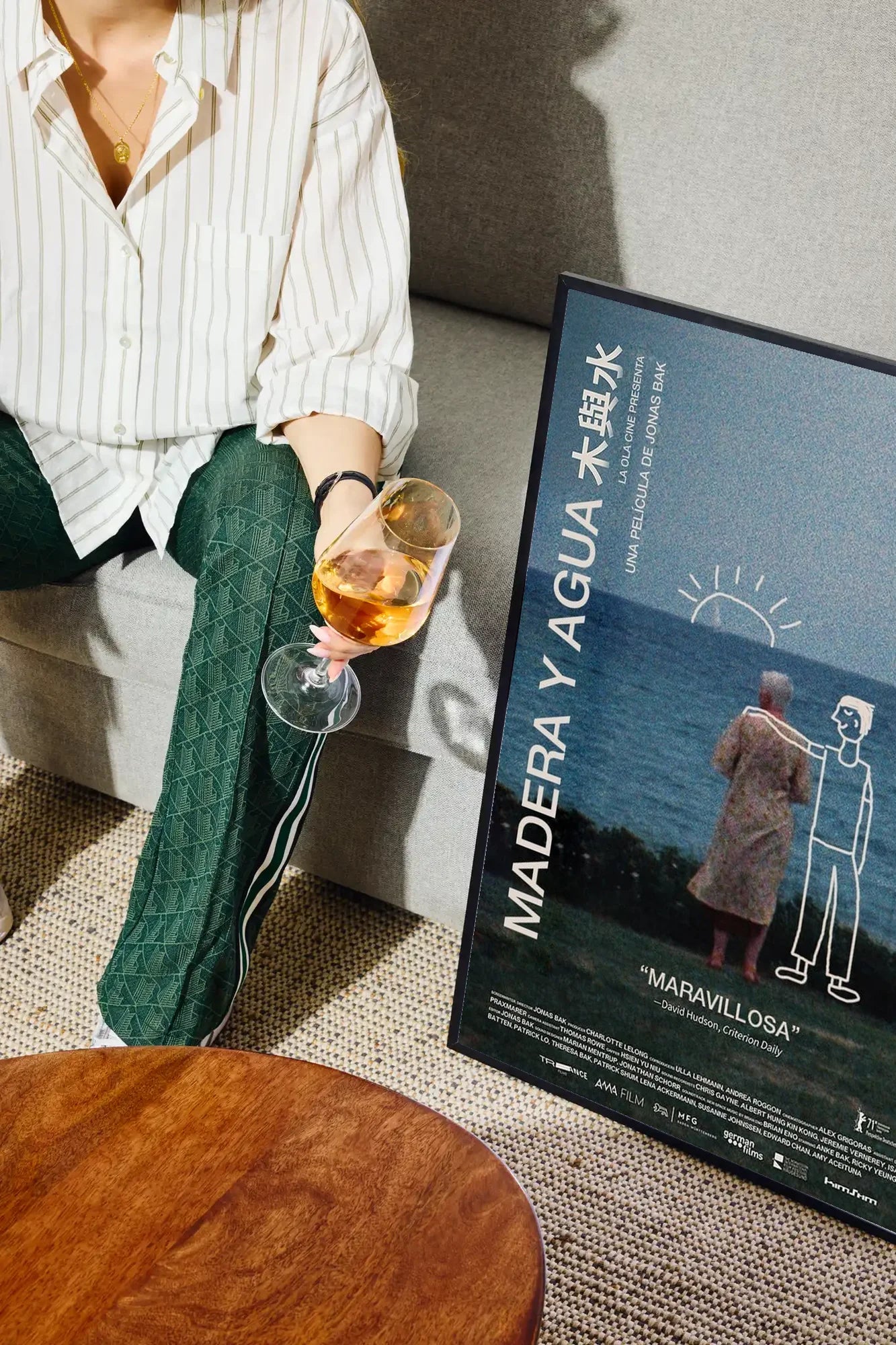 Seaside Zenith - drinkglass-sofa