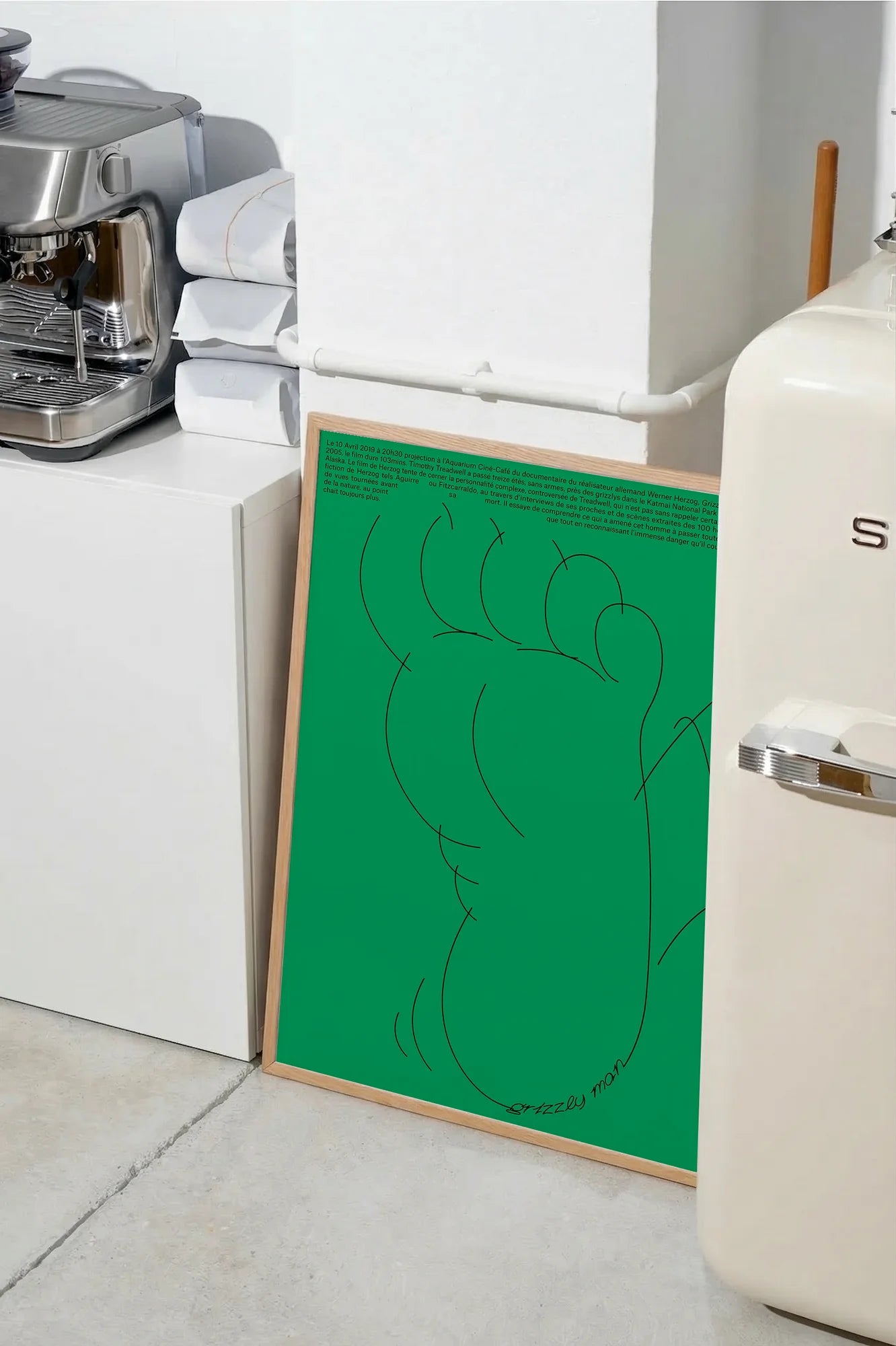 Green Ink Foot - SMEG