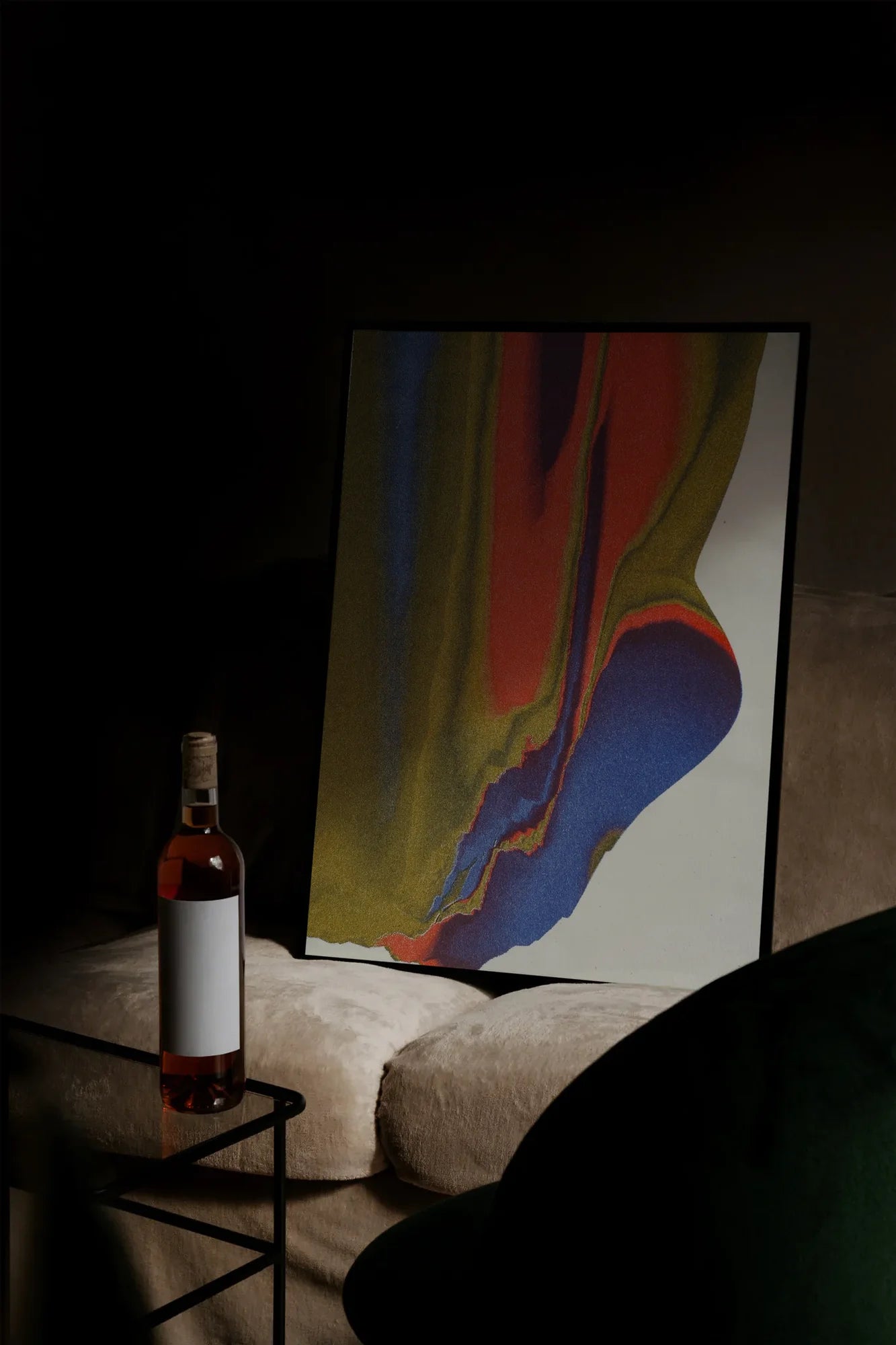 Fluid Red & Blue - mockupsofa-dark