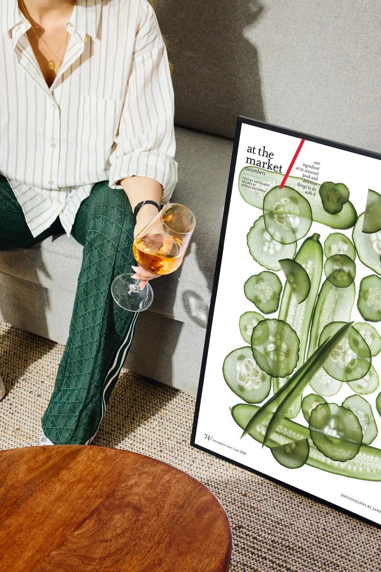 Fresh Harvest - drinkglass-sofa