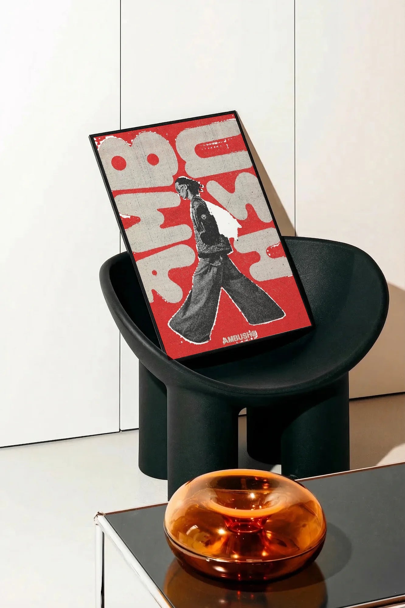 Red Figurewalk - onchair