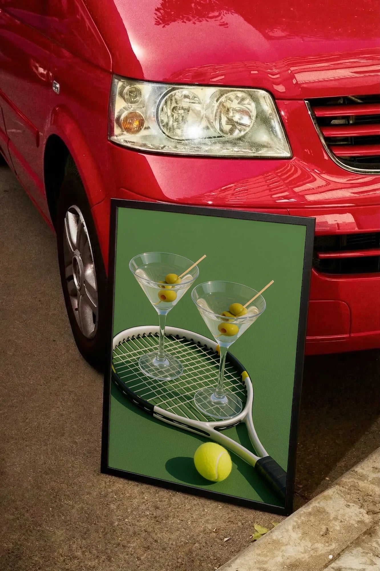 Two Martini & The Ball - carmockup
