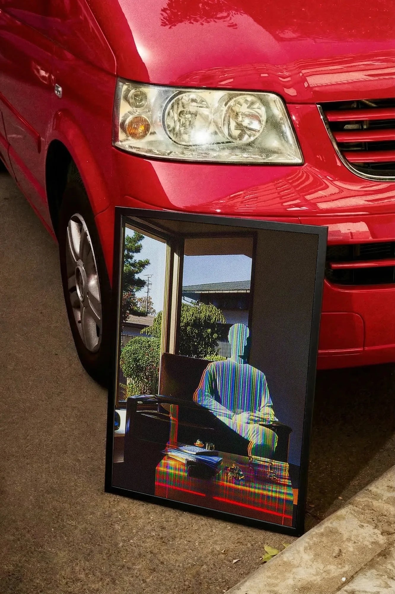 Digital Glitch - carmockup