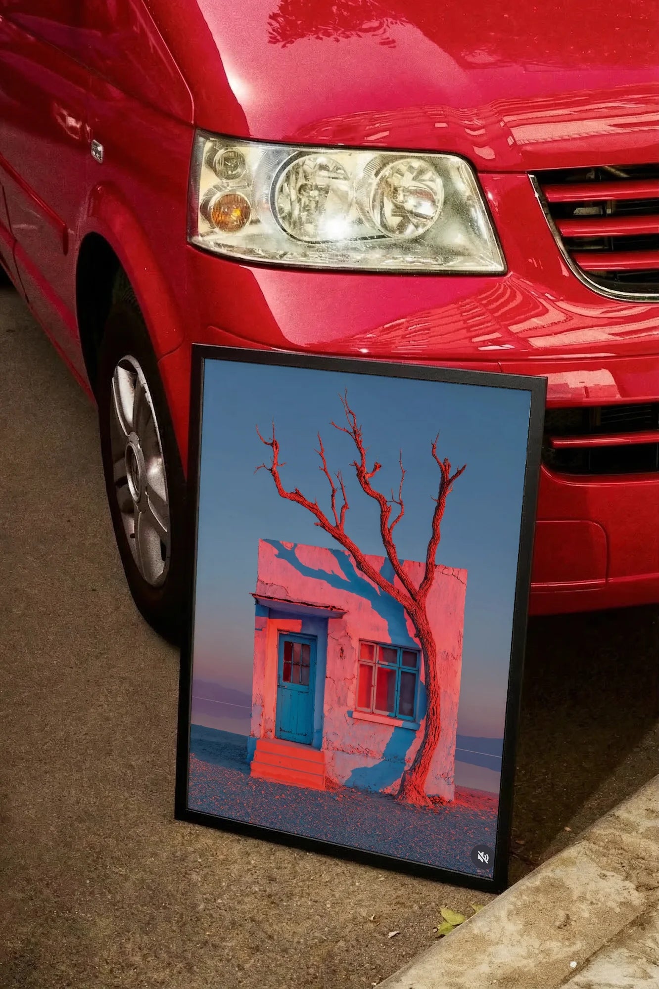 Whispers of Pink Blue - carmockup
