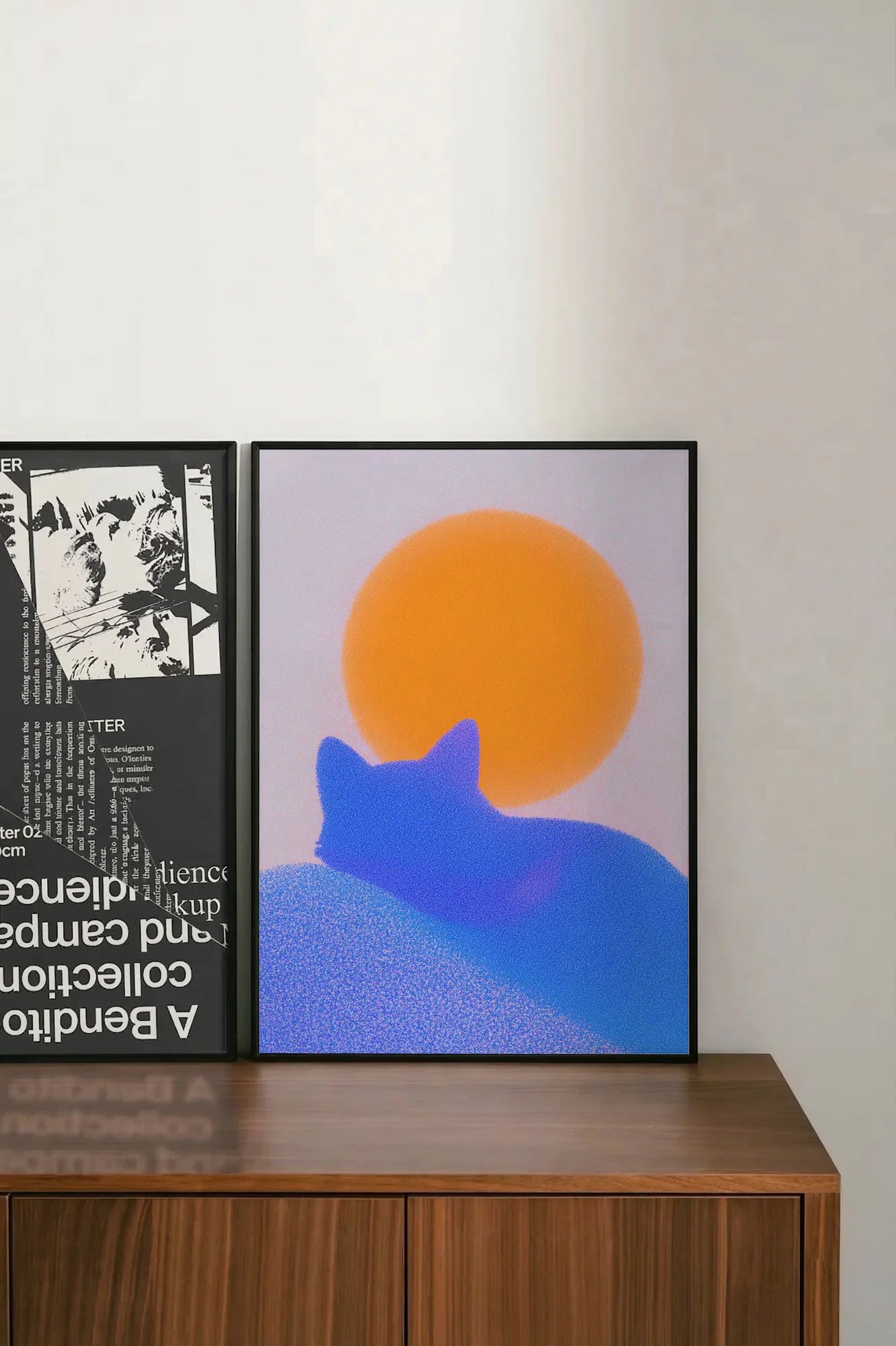 Blue Ghost and Sun - shelftwo