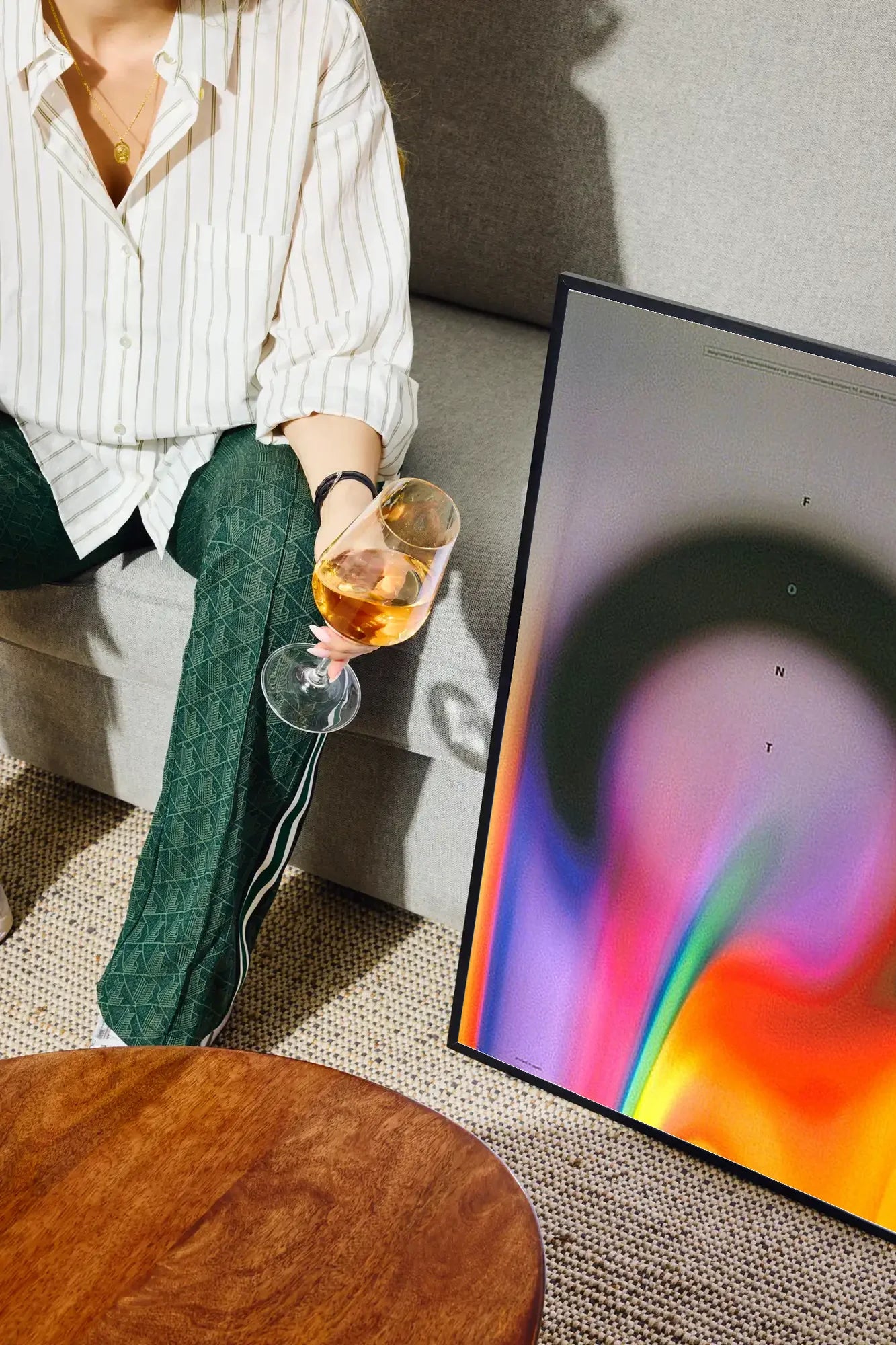 Fluid Forms - drinkglass-sofa