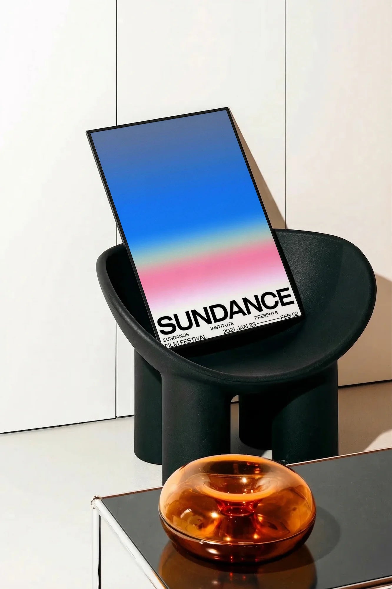 Pink Midnight Film - onchair