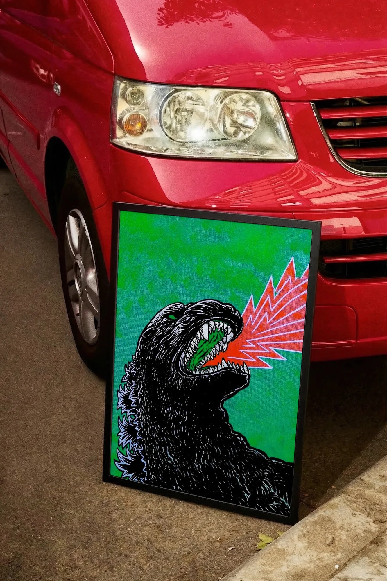 Chorus of Black - carmockup