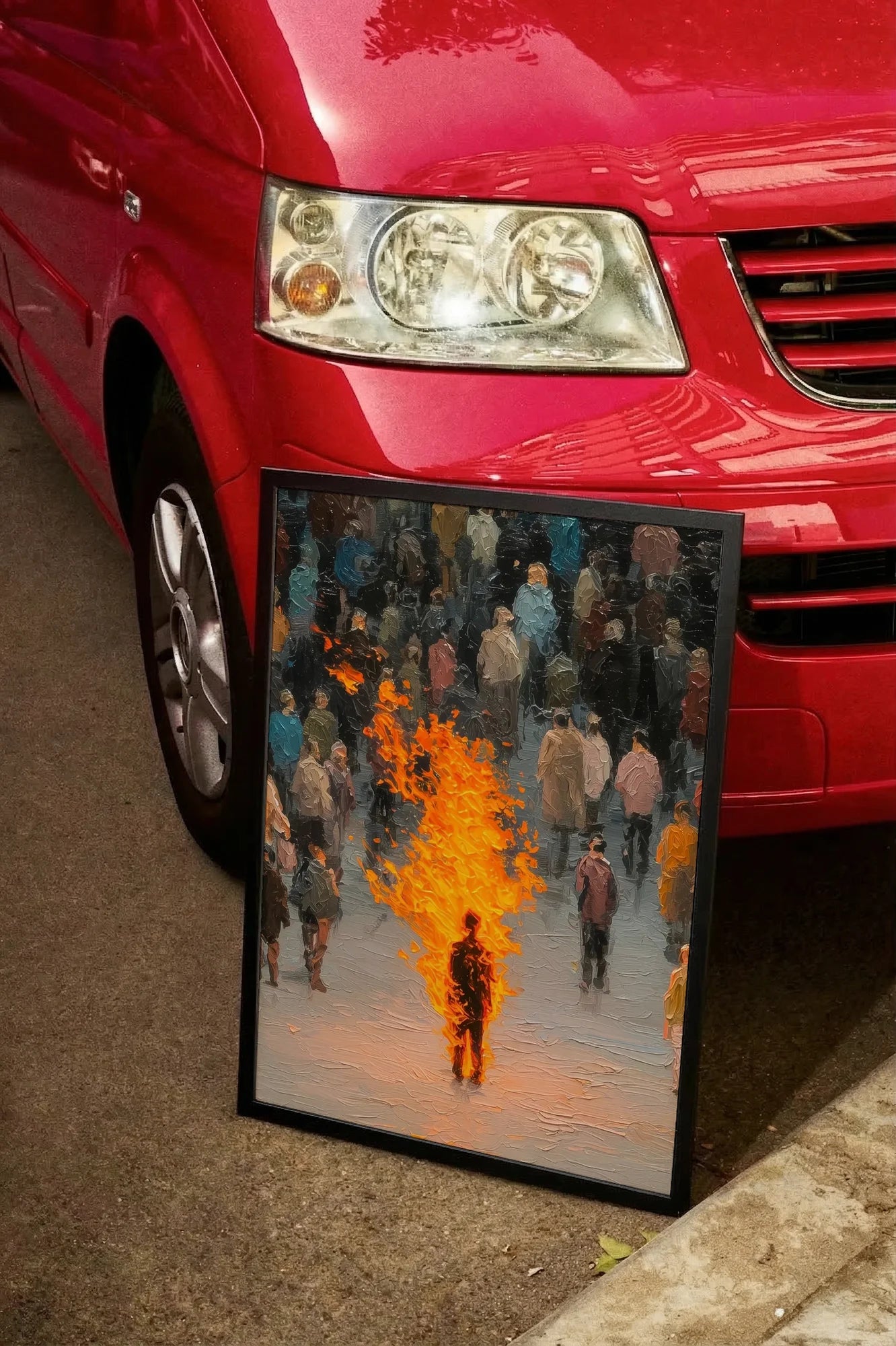 Flame of Chaos - carmockup