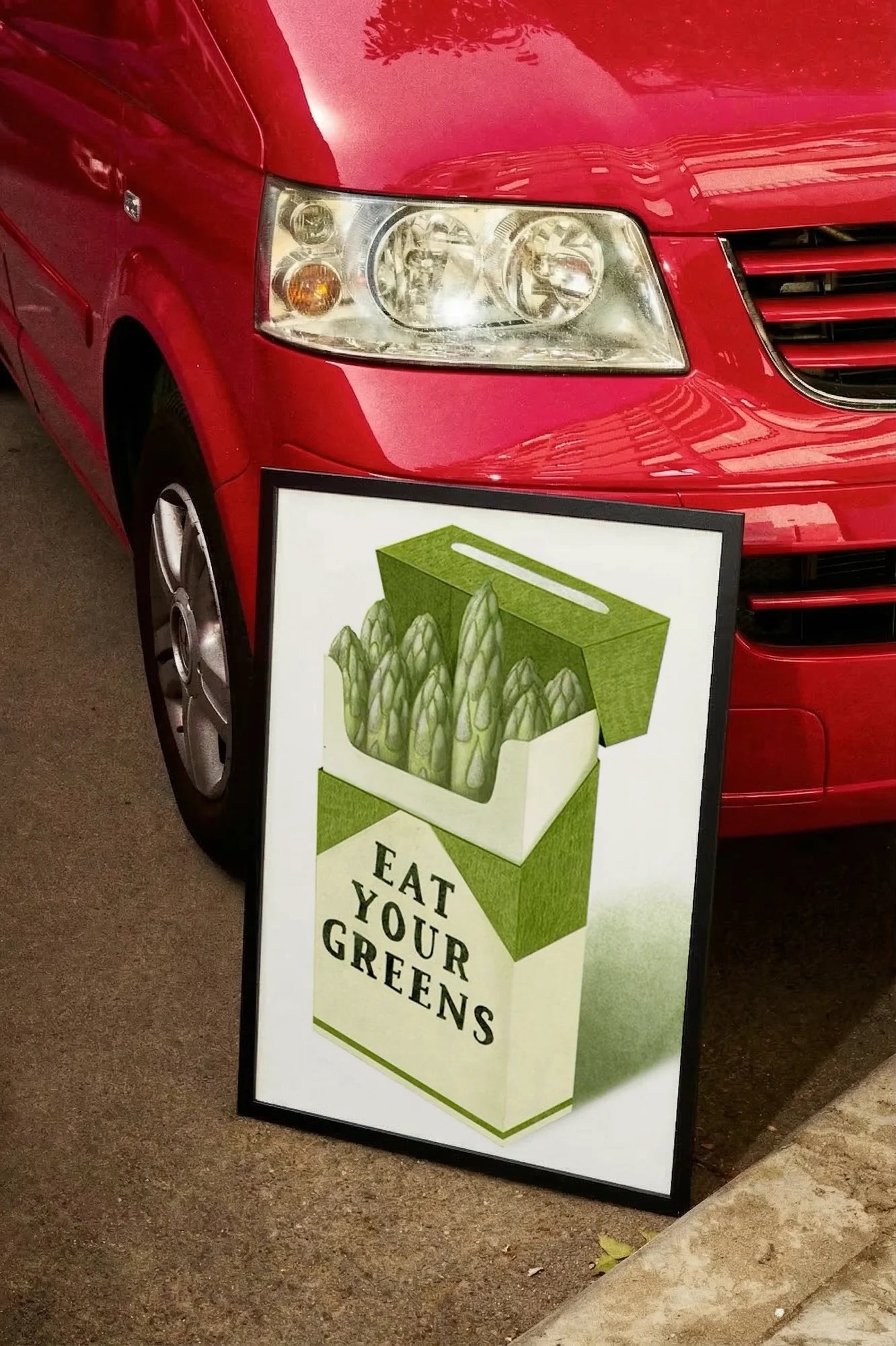 Boxed Greens - carmockup