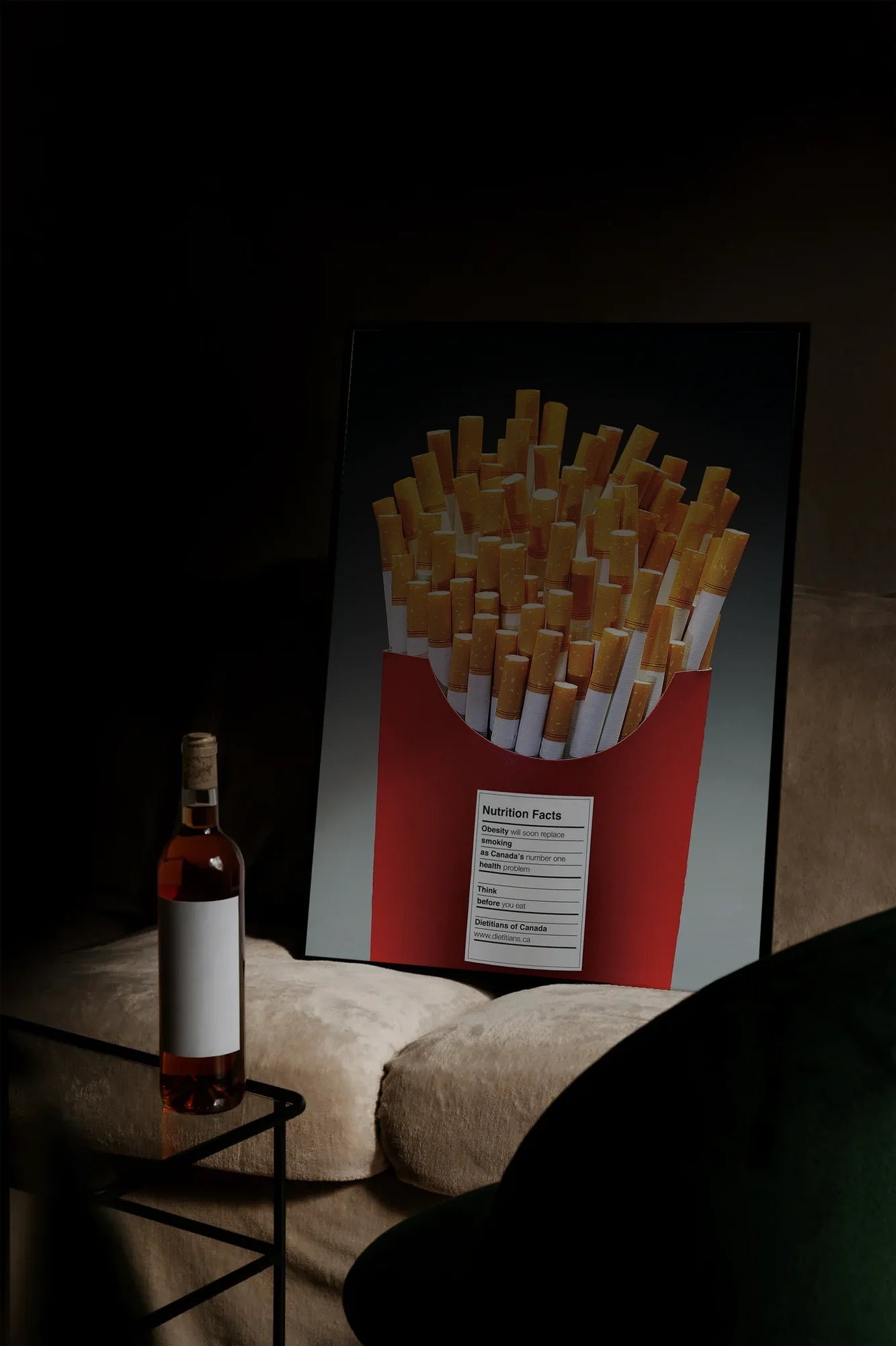 Red Container Smoke - mockupsofa-dark