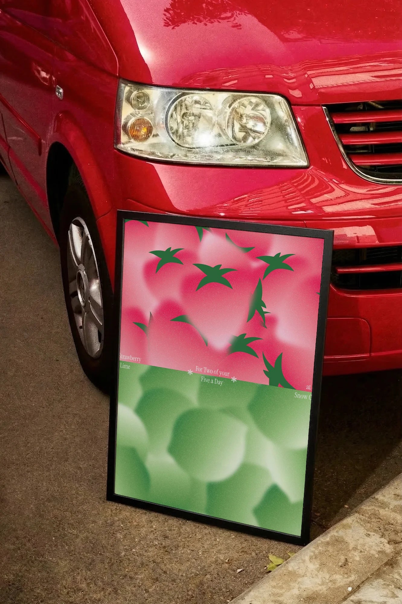 Strawberry Bloom - carmockup