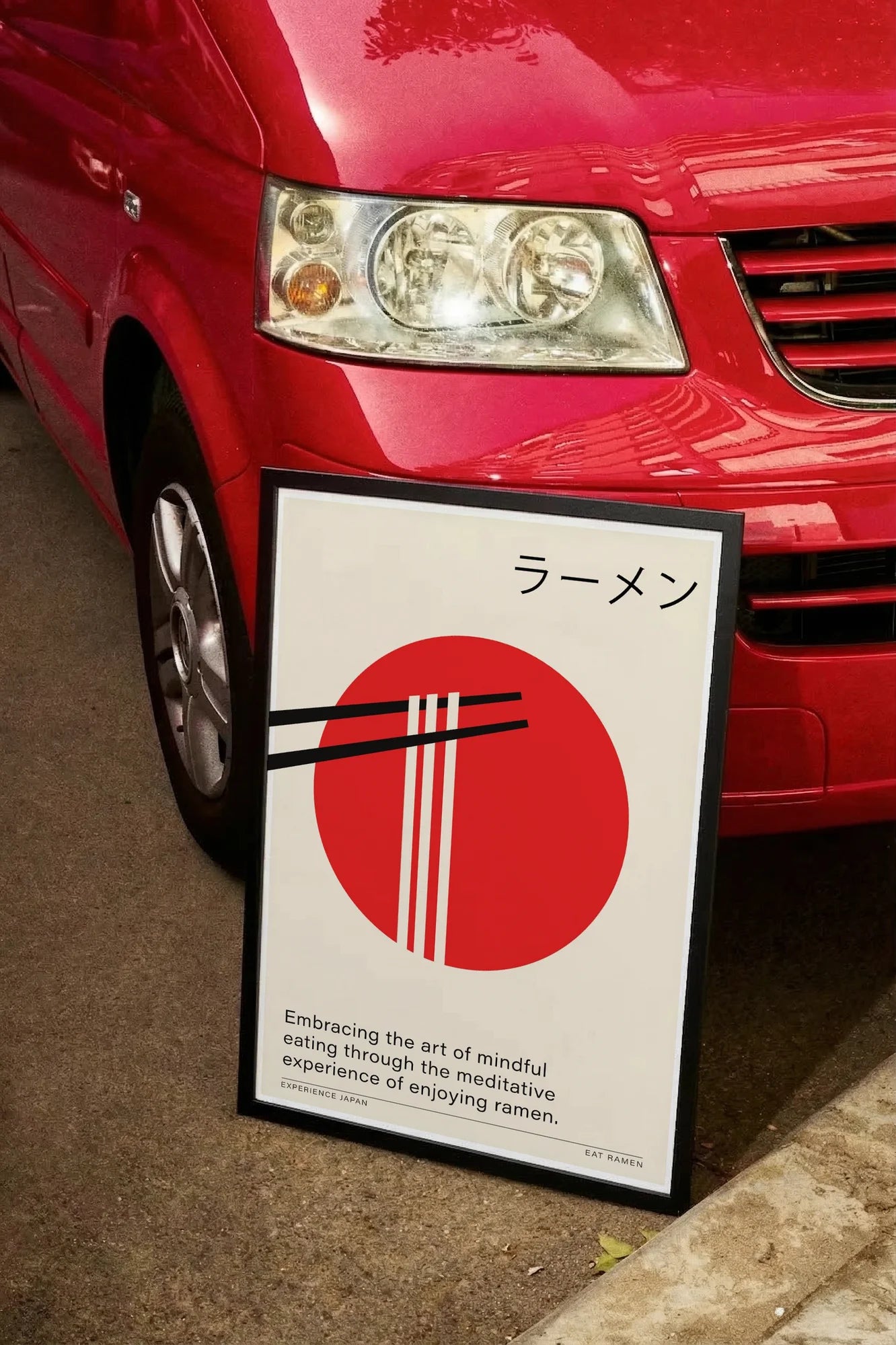 Red Zen Ramen - carmockup