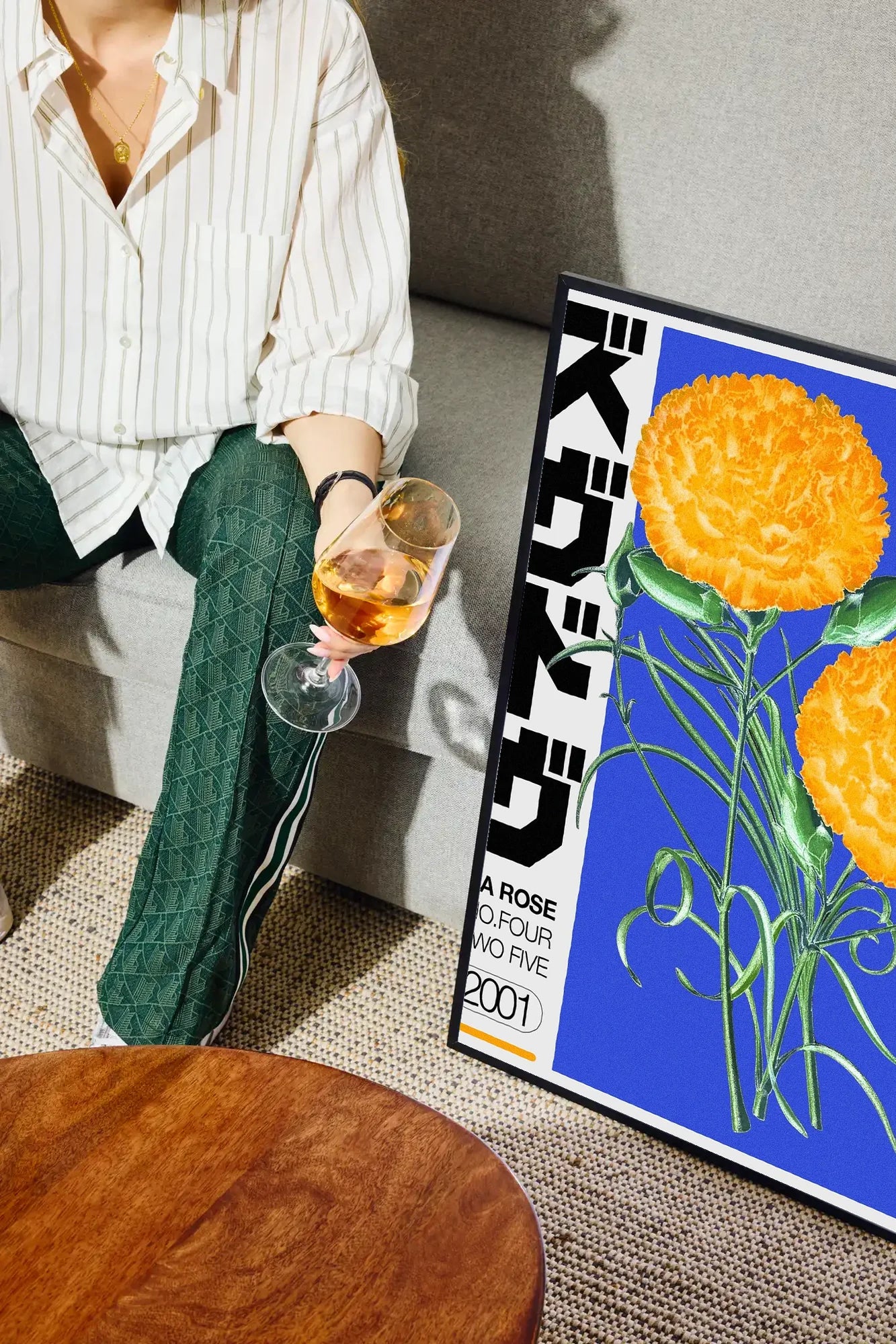 Solar Petals - drinkglass-sofa