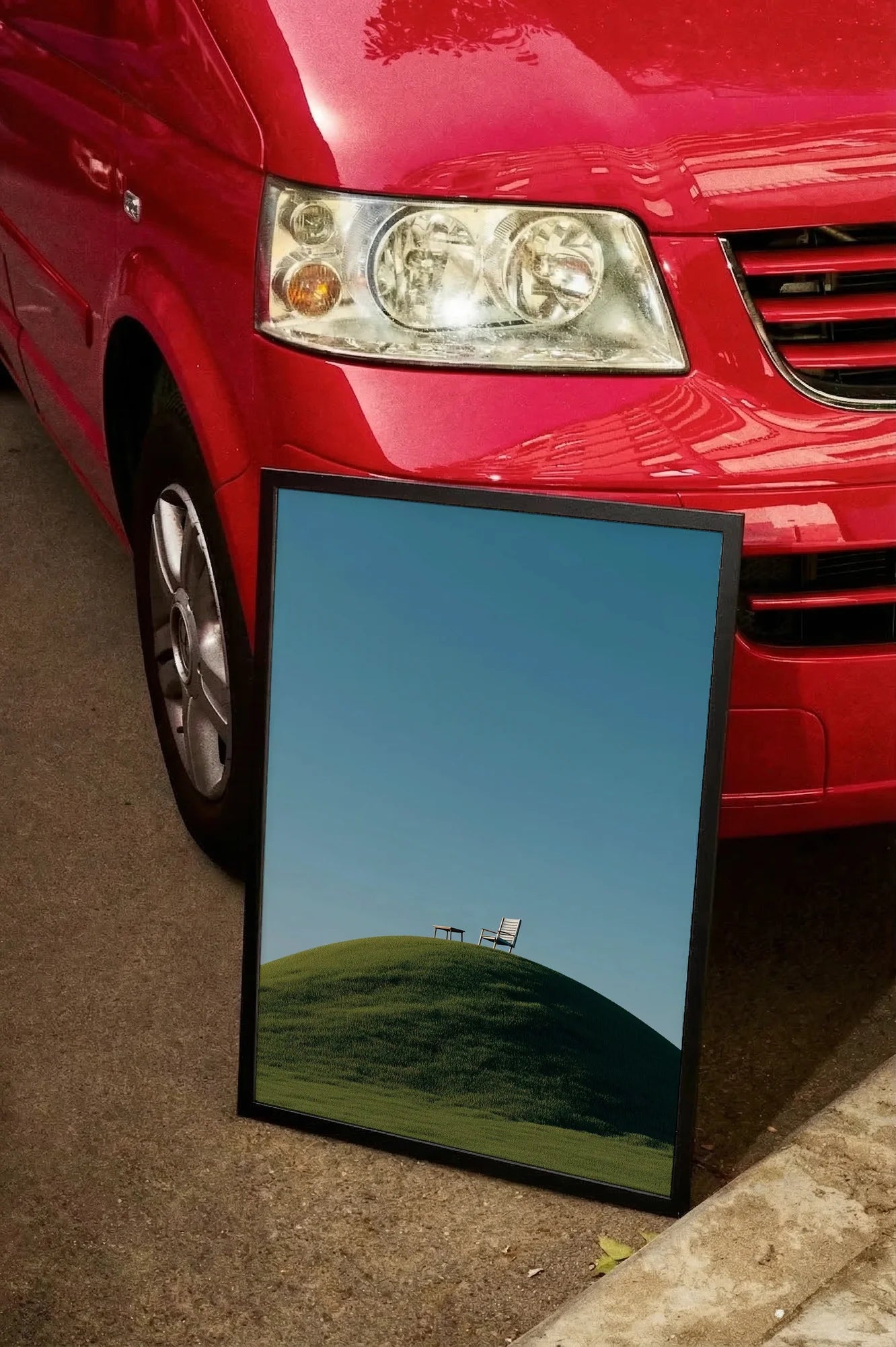 Whispering Green - carmockup