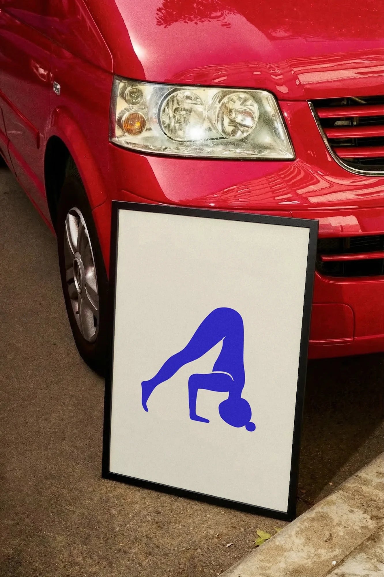 Yoga Stillness - carmockup