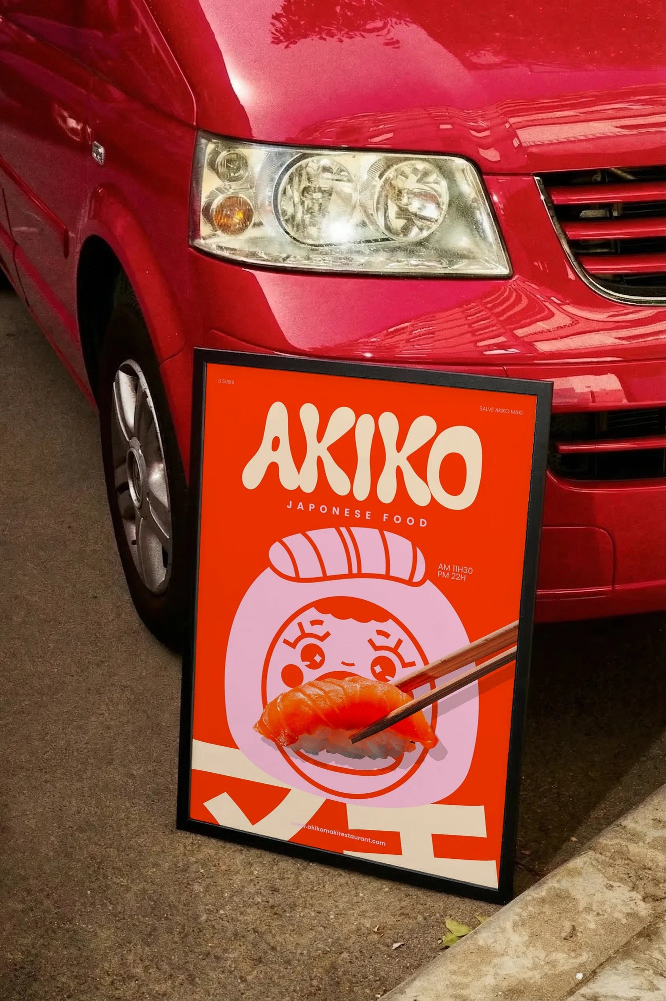 Sushi Joy - carmockup