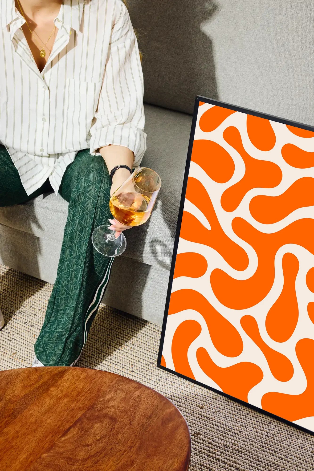 Blob Fluidity - drinkglass-sofa