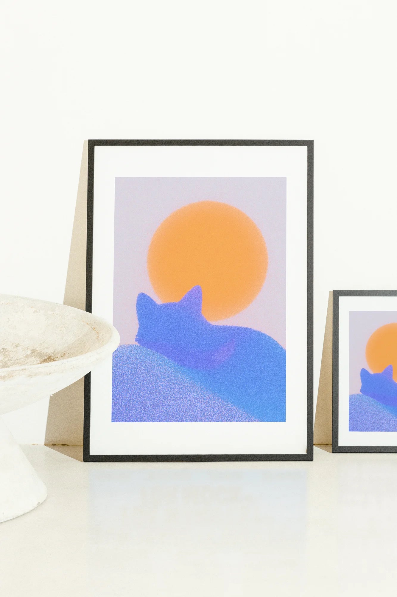 Blue Ghost and Sun