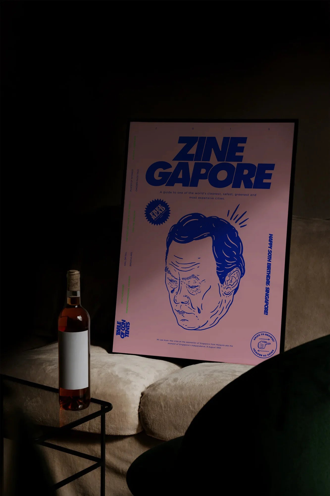 Blue Line Blue Note - mockupsofa-dark