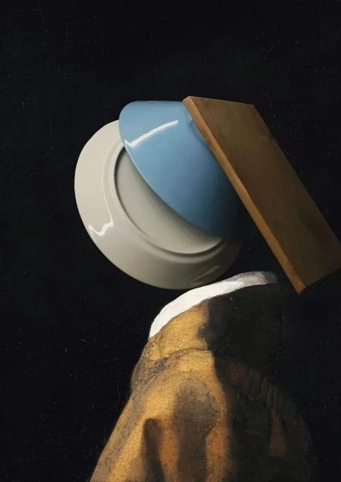 Surreal Plate Still Life