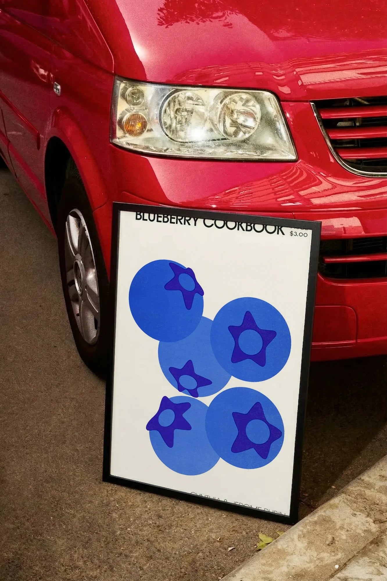 Star-Filled Blues - carmockup