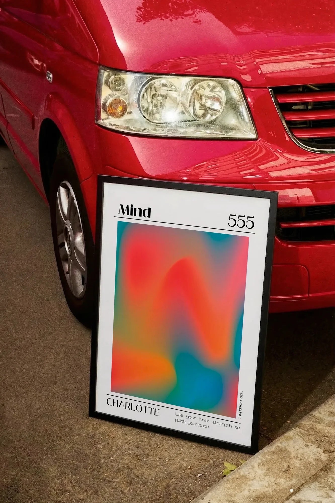 Fluorescent Focus - carmockup