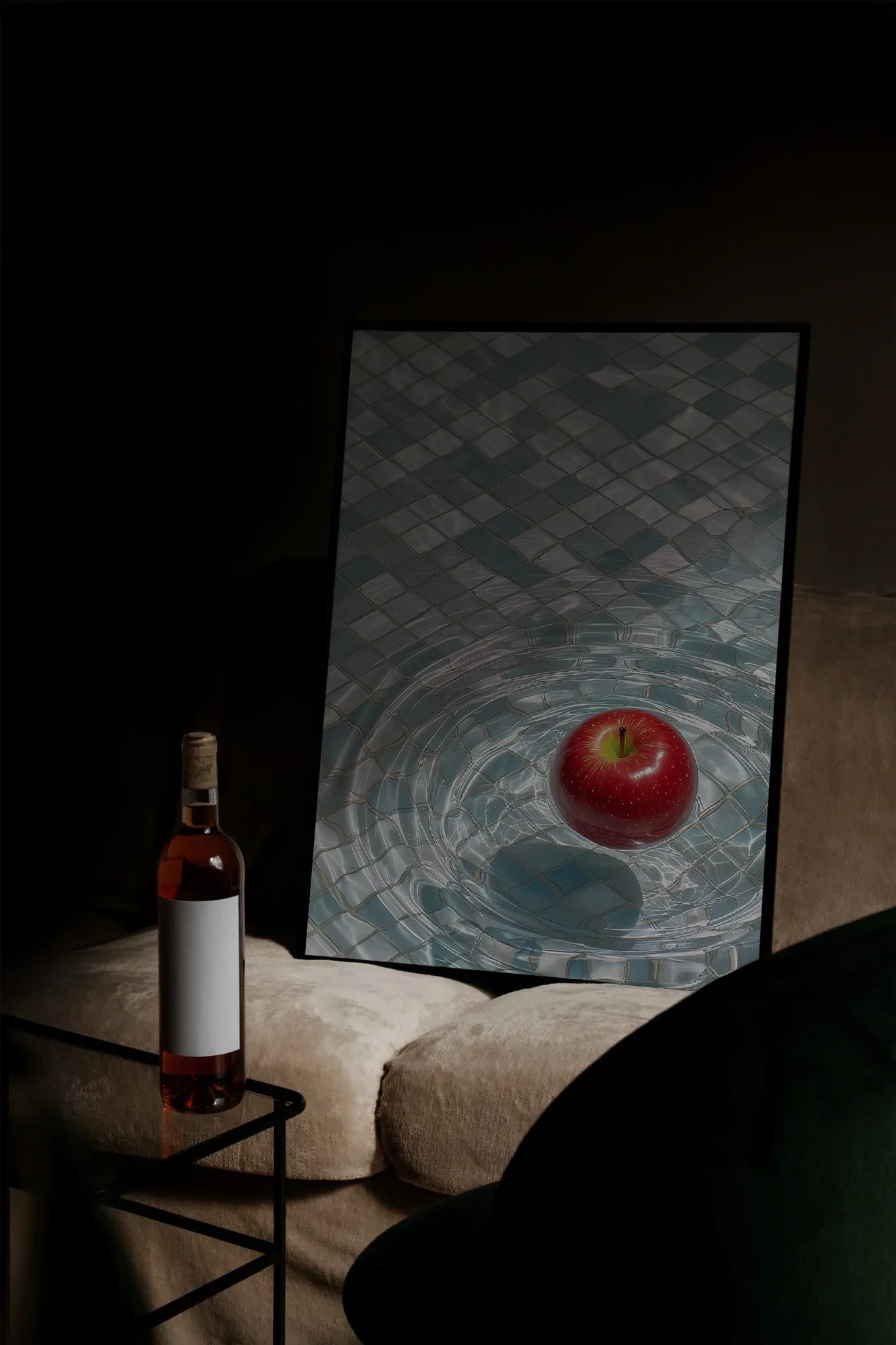 Red Serenity - mockupsofa-dark