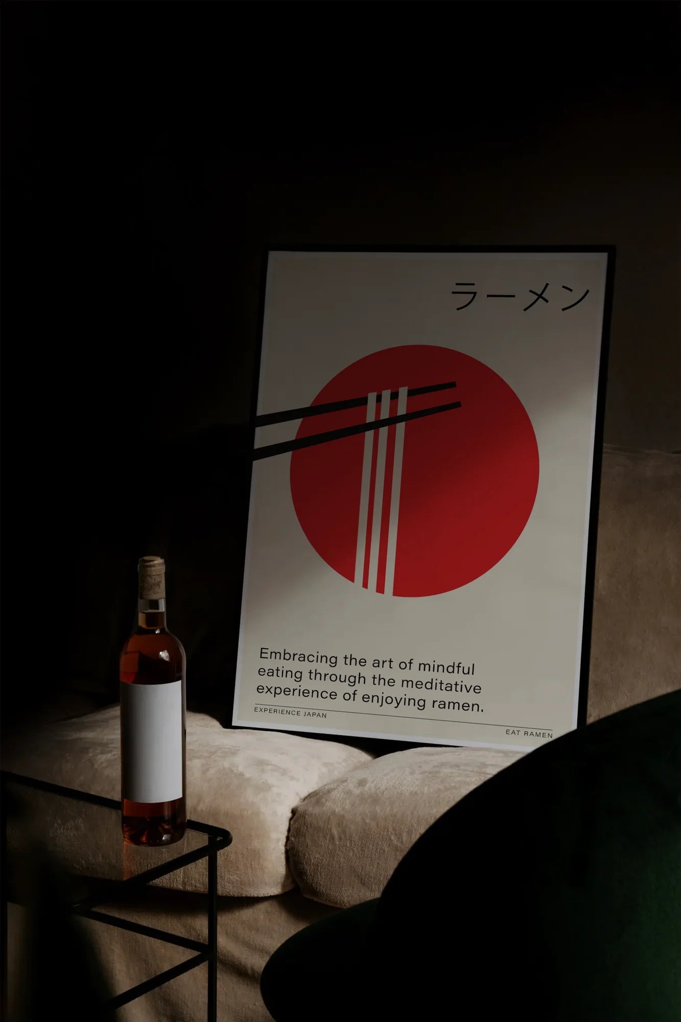 Red Zen Ramen - mockupsofa-dark