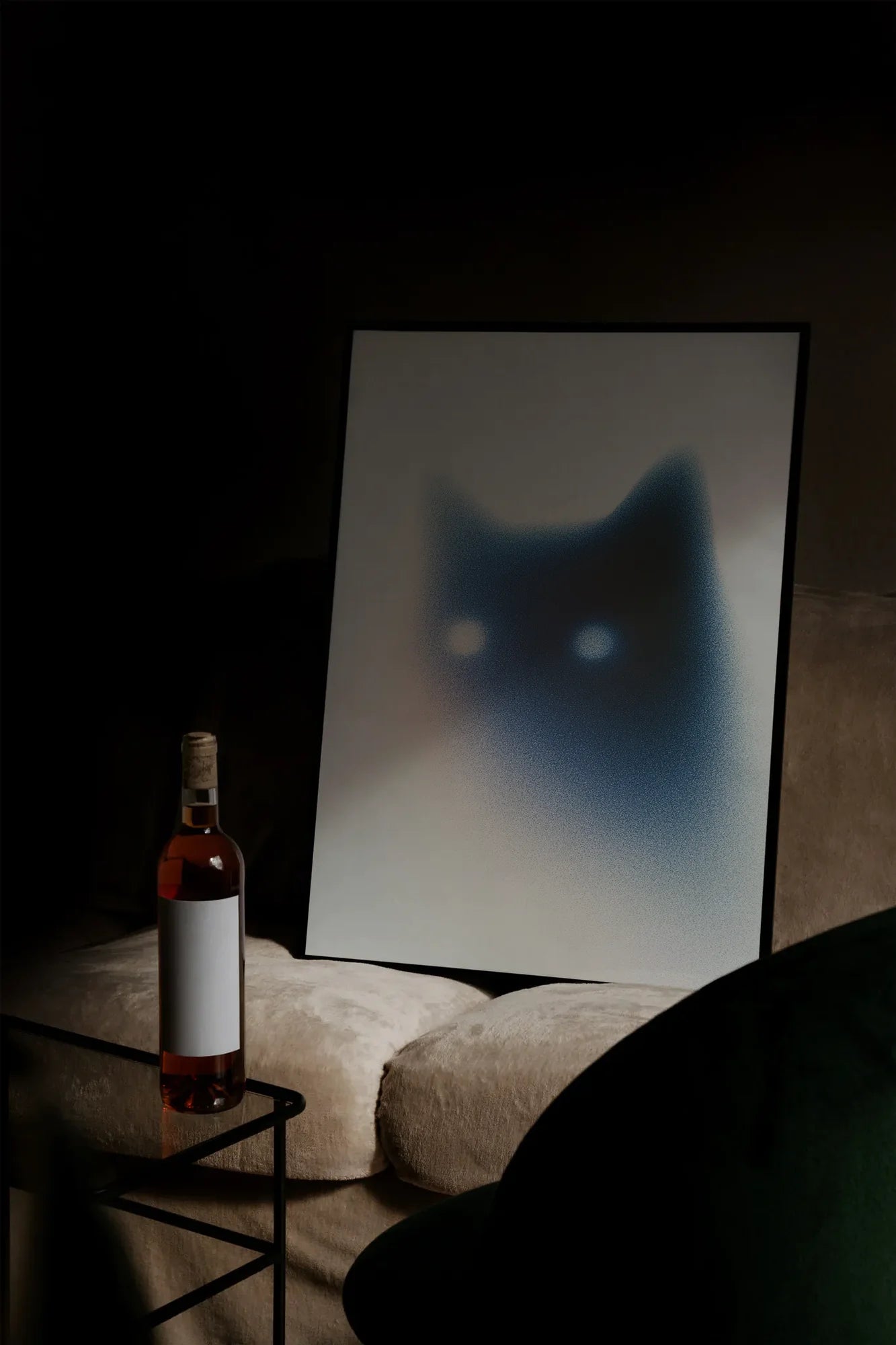 Silent Gaze - mockupsofa-dark
