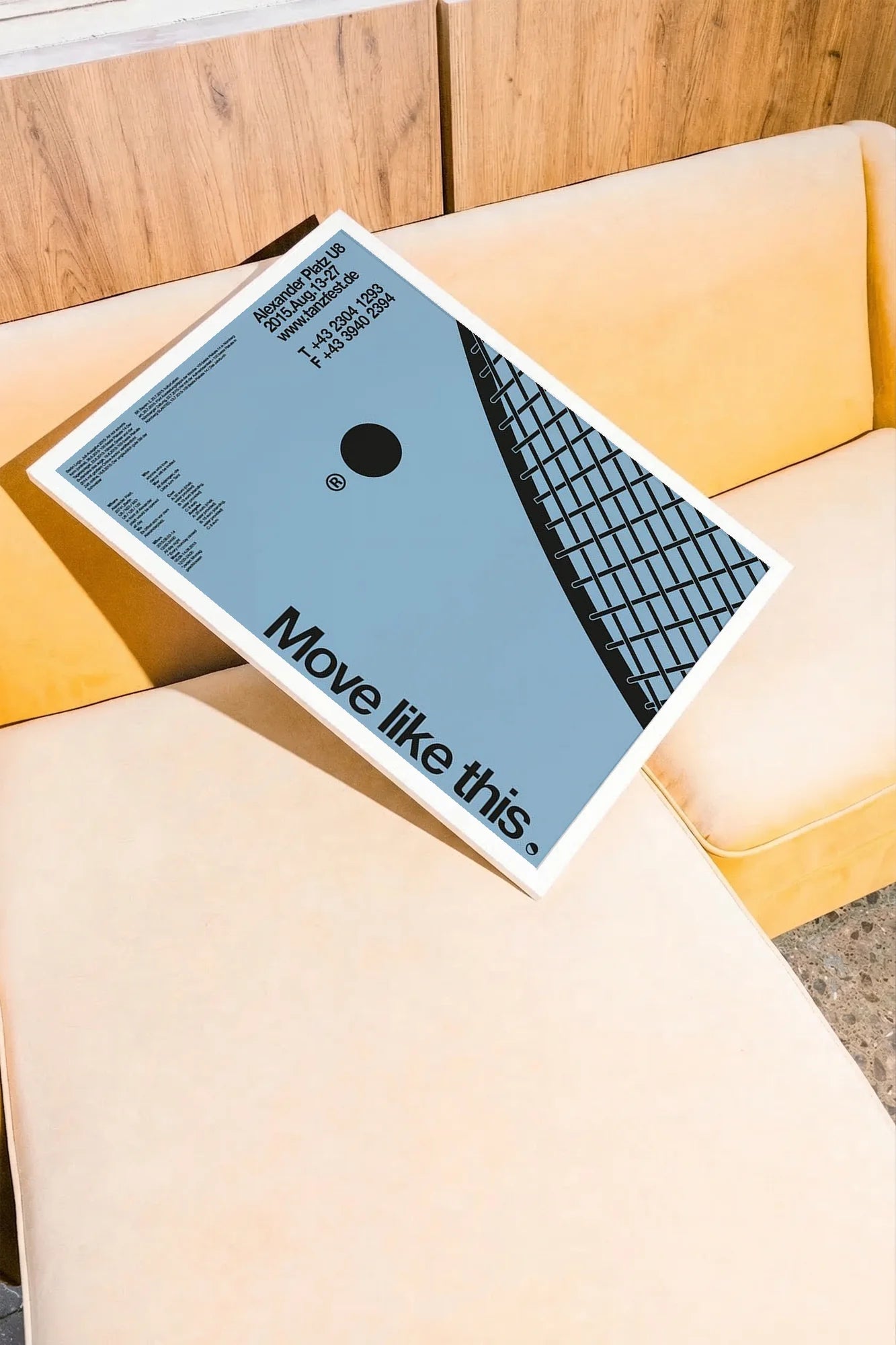Quiet Motion Grid - sofajaune