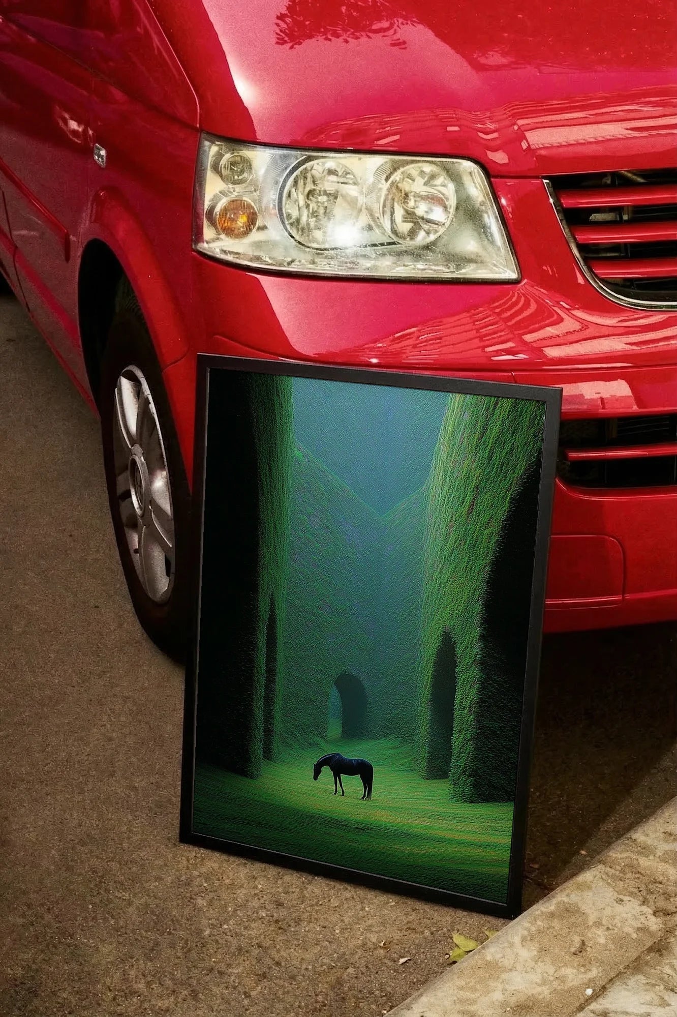 Silent Gaze - carmockup