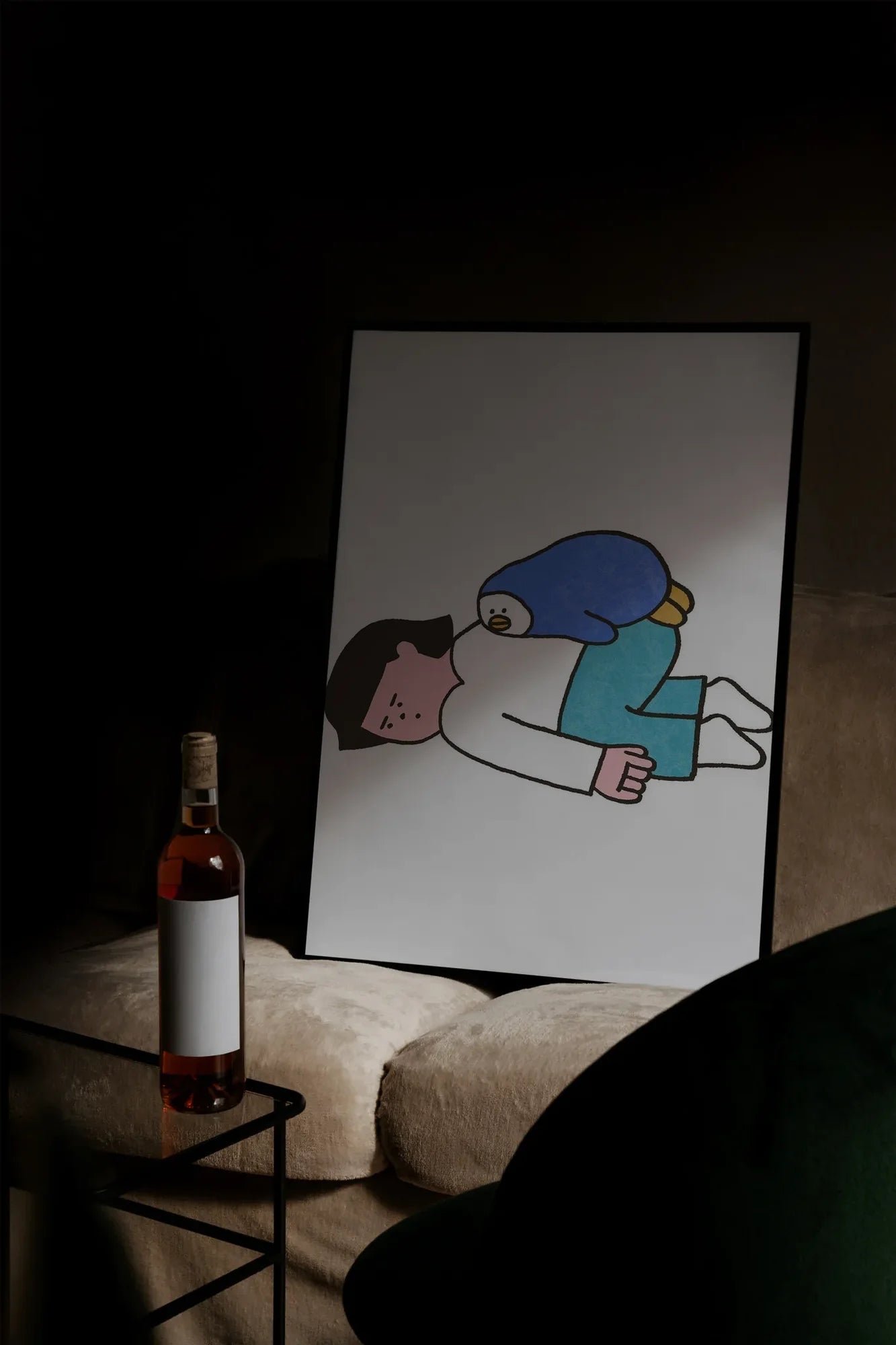 Blue Dream - mockupsofa-dark