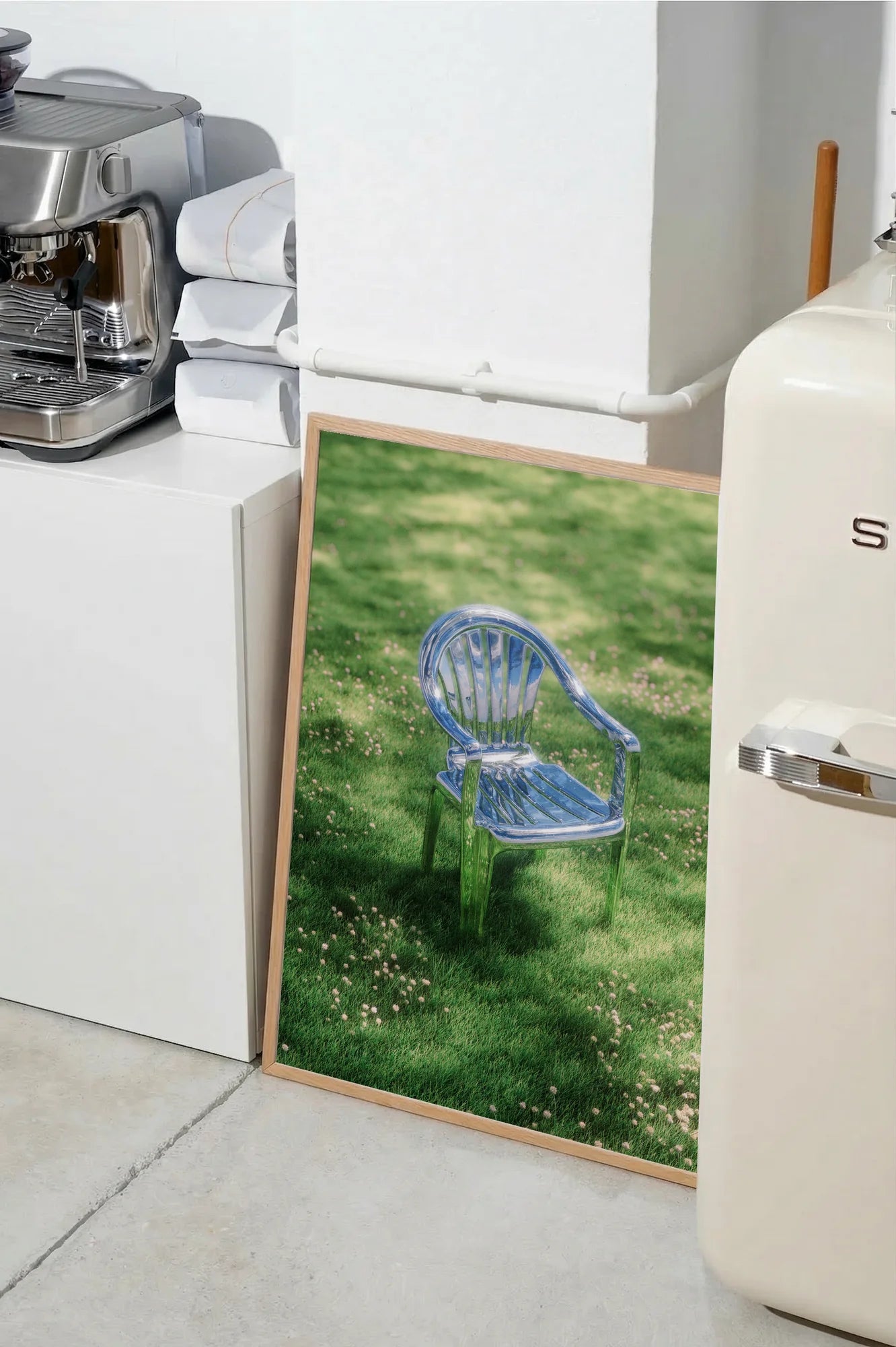 Blue Chair in Sunlight - SMEG