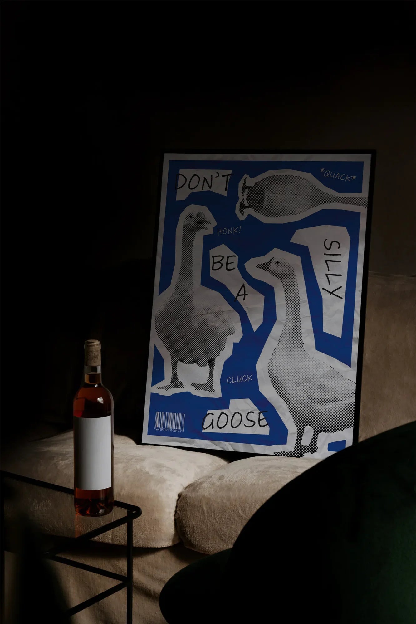 Quiet Ducks - mockupsofa-dark