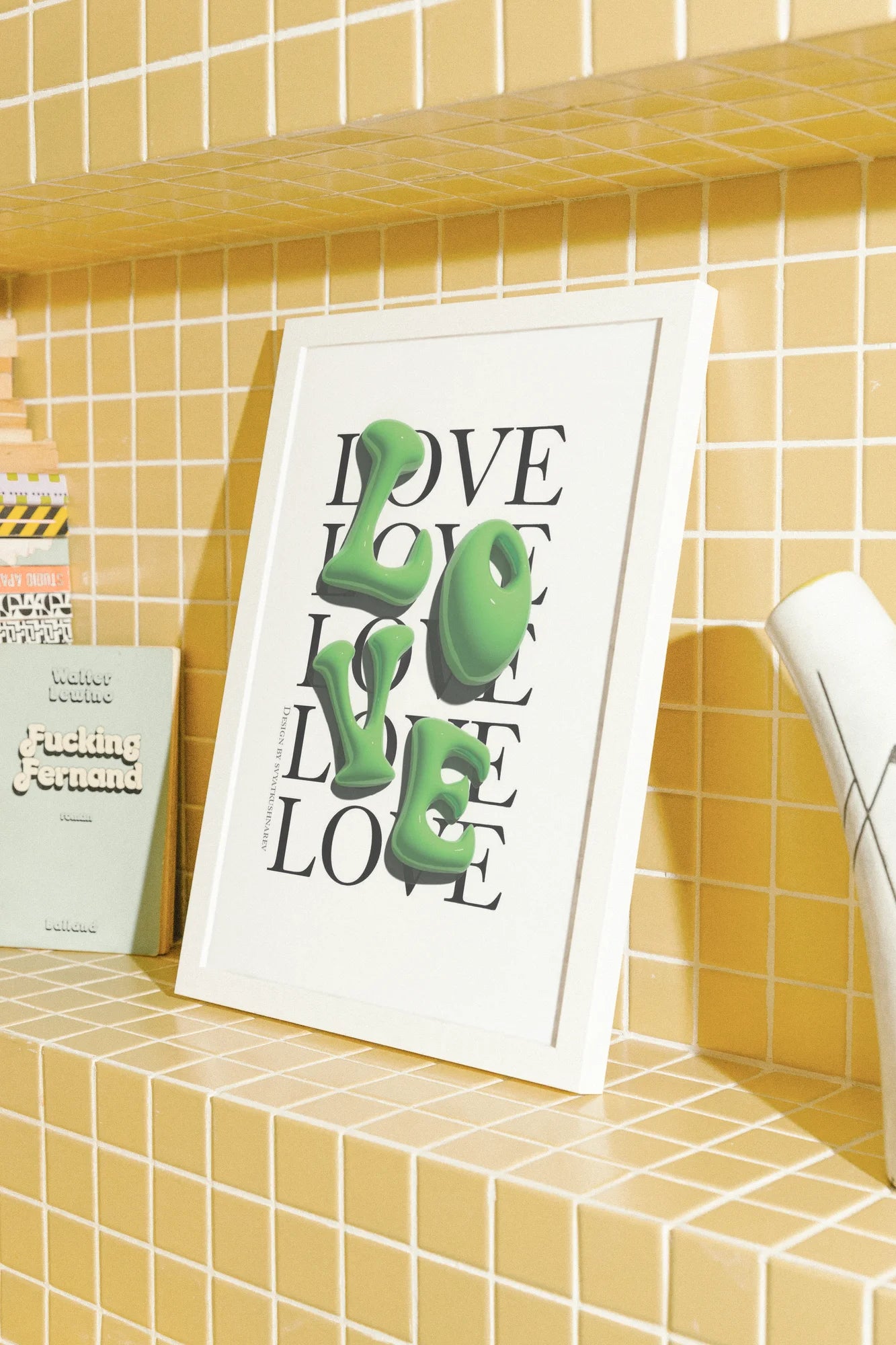 Glowing Love Grid