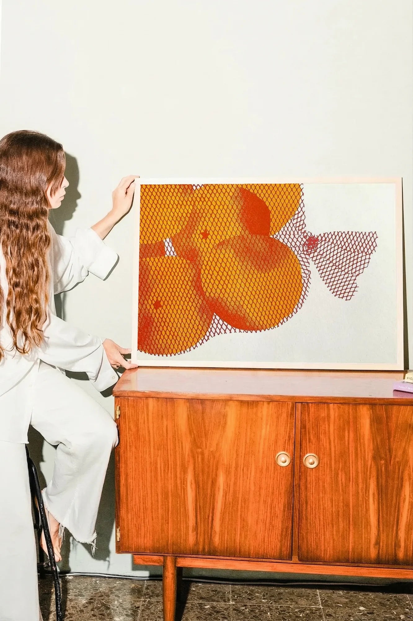 Orange Mesh - onashelf
