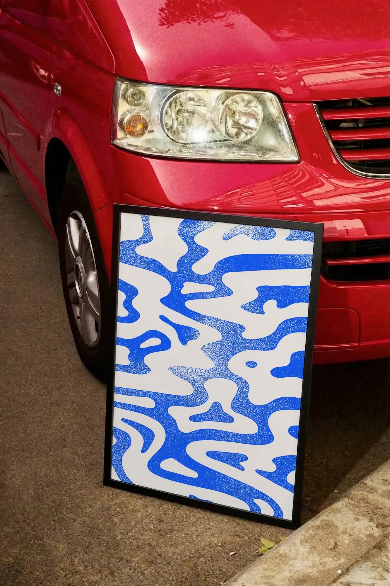 Fluid Geometry - carmockup