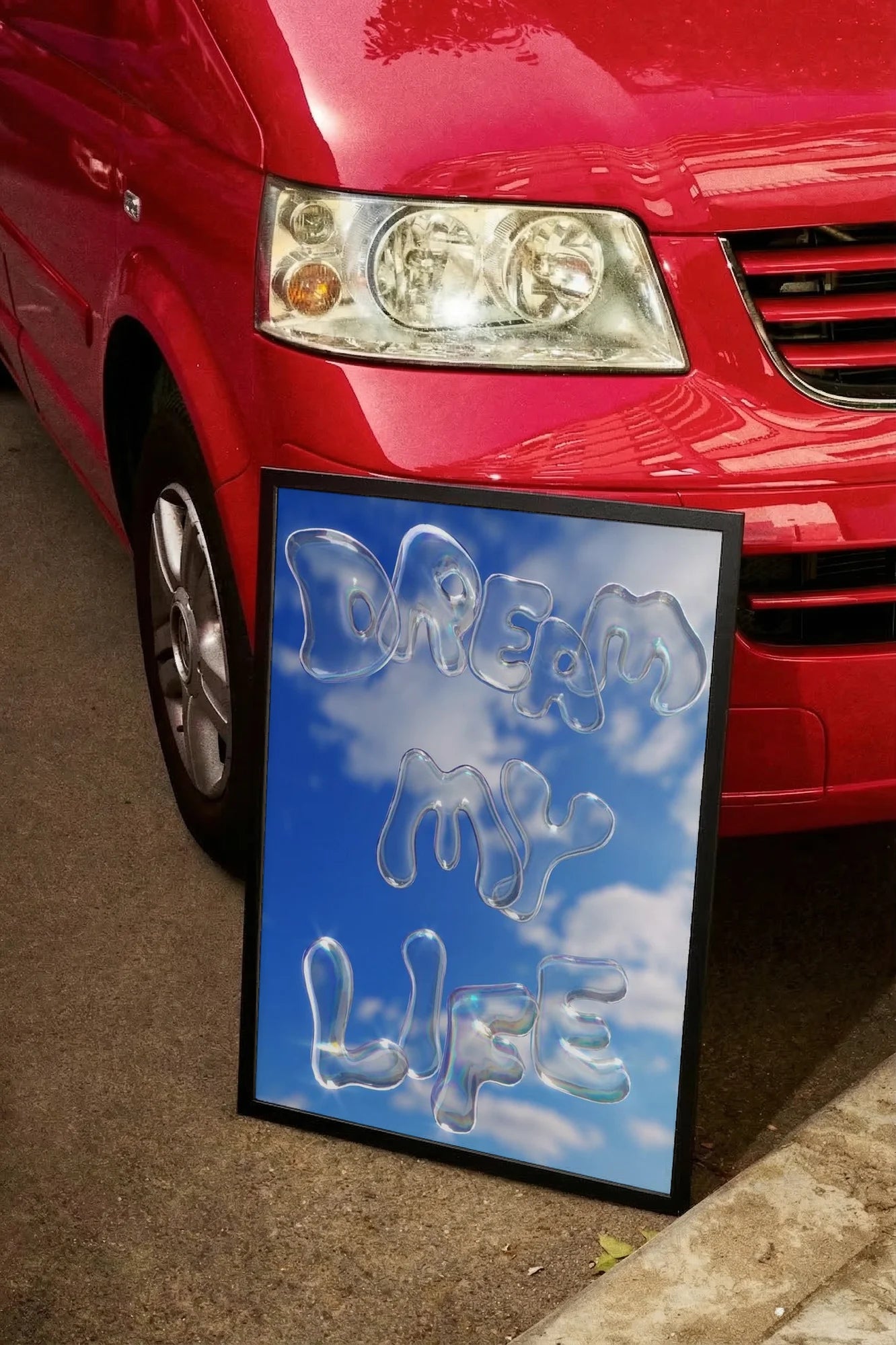 Bubble of Wish - carmockup