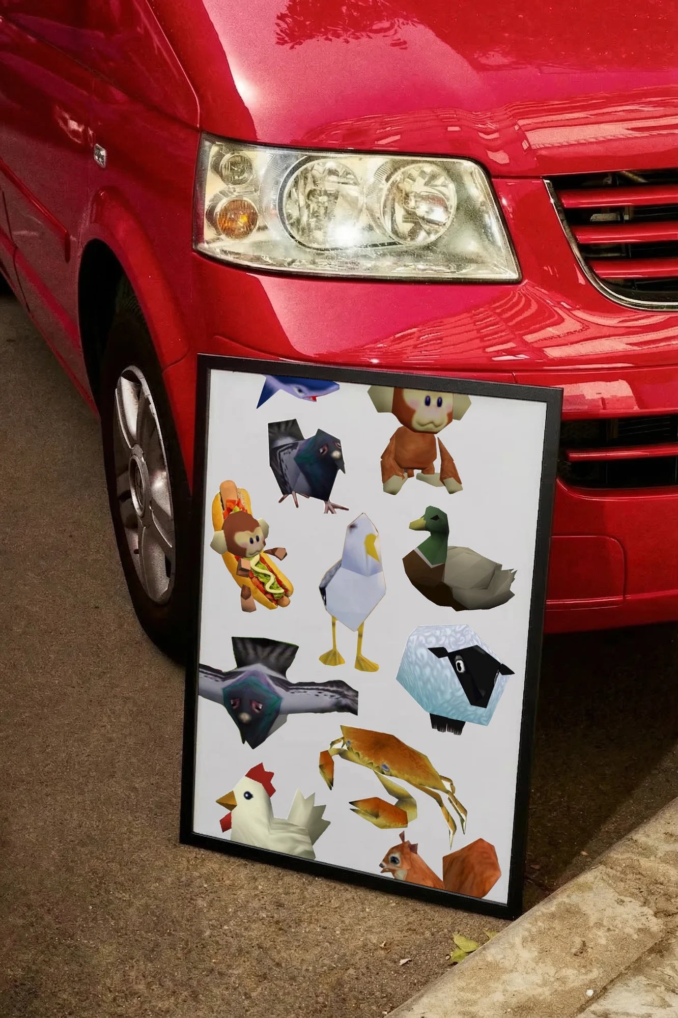 Happy Collage - carmockup