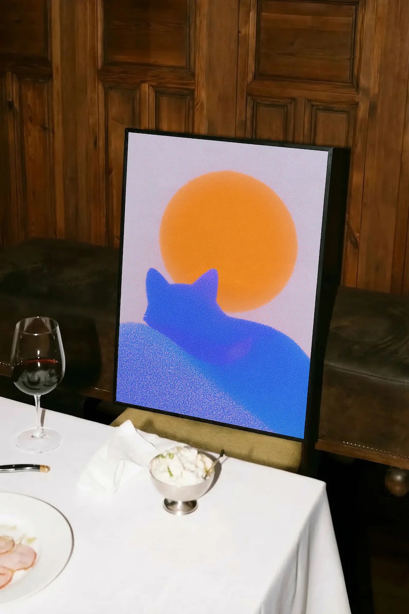 Blue Ghost and Sun - atarestotable