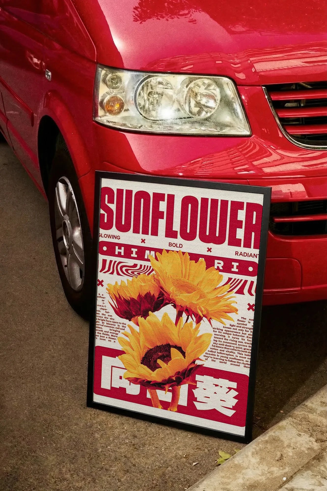 Floral Fire - carmockup