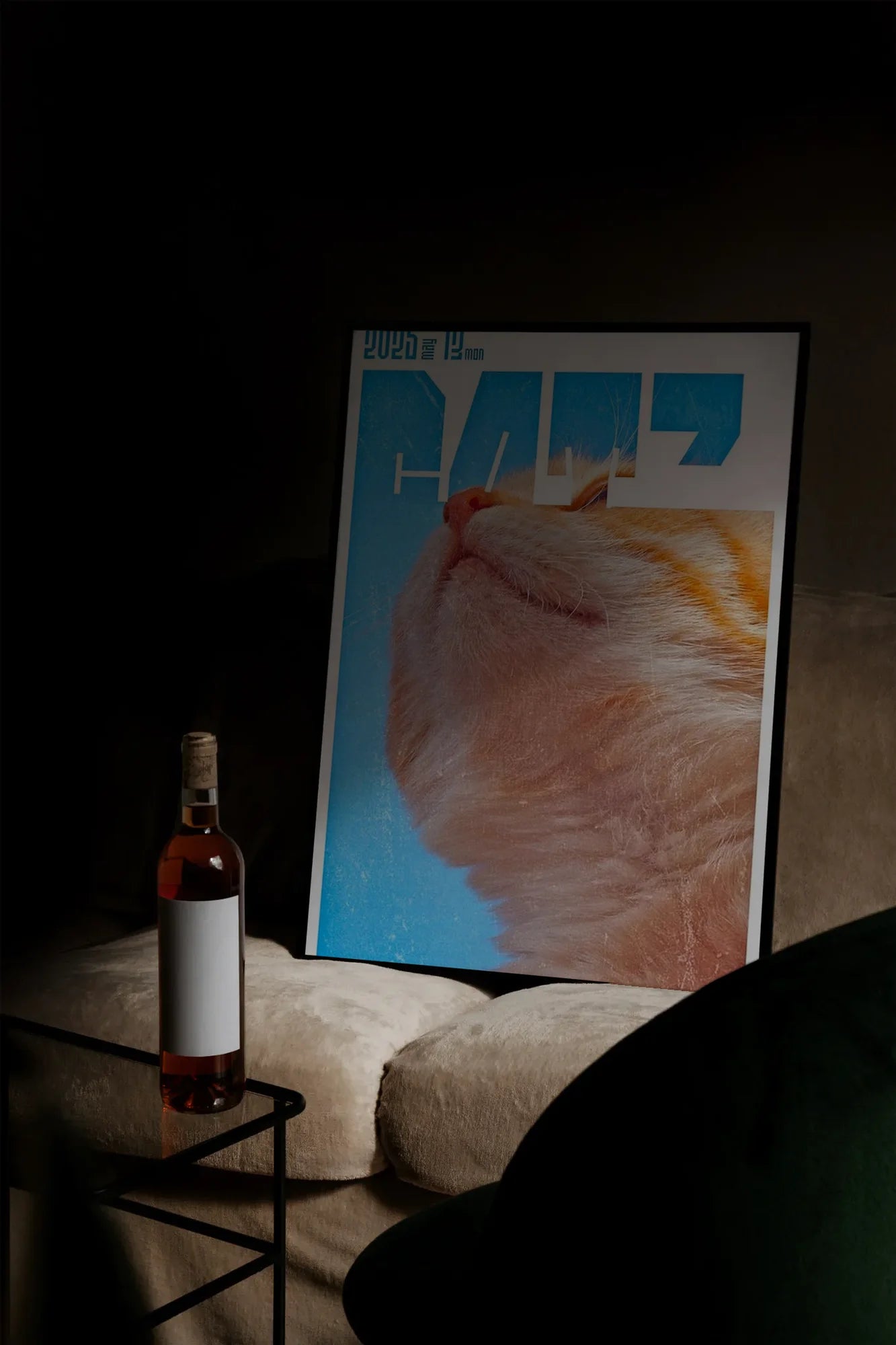 Orange Morning - mockupsofa-dark