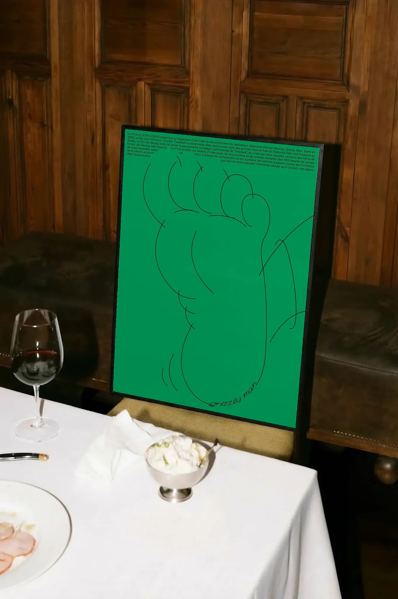 Green Ink Foot - atarestotable