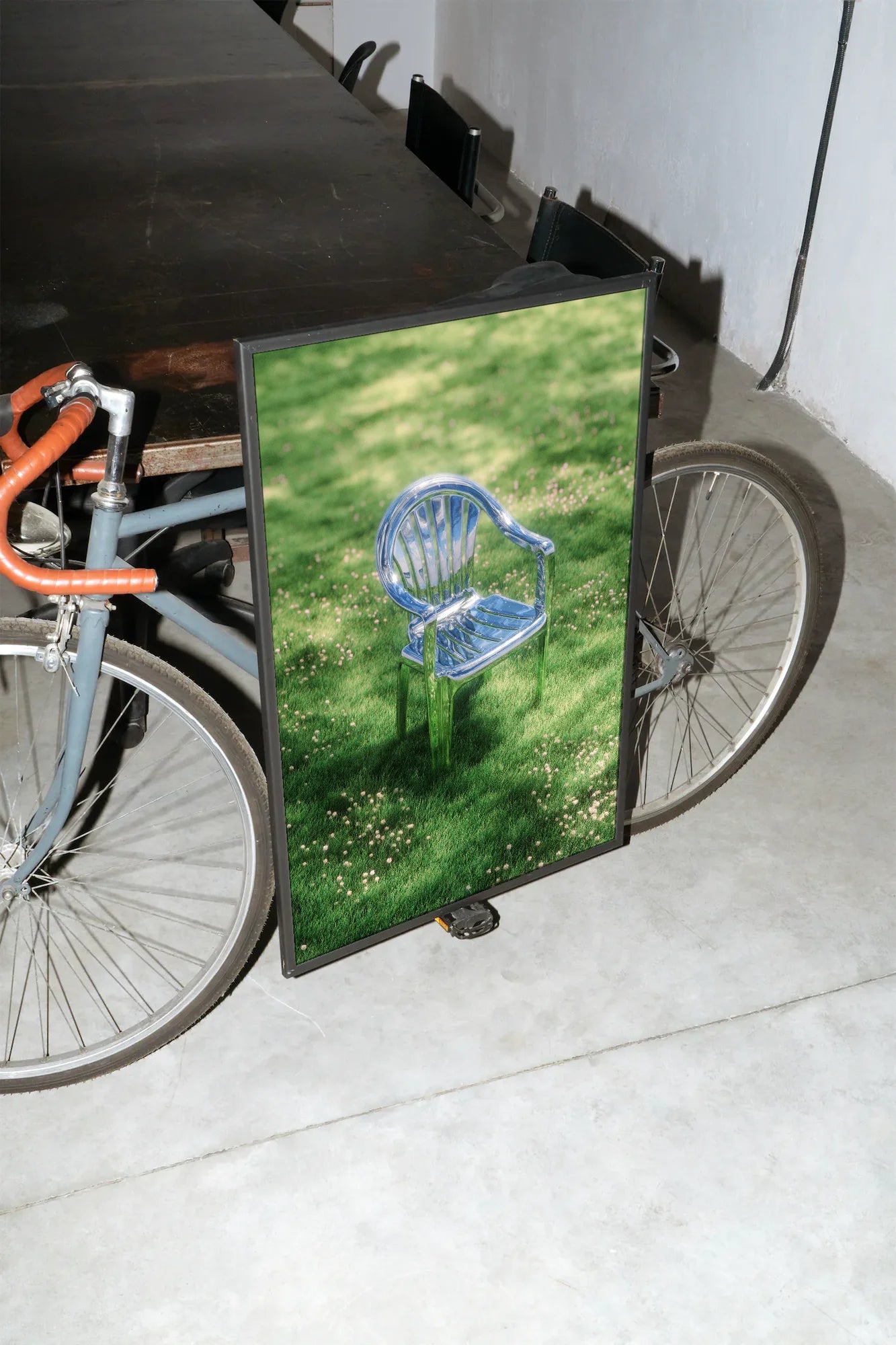 Blue Chair in Sunlight - mockup-velo
